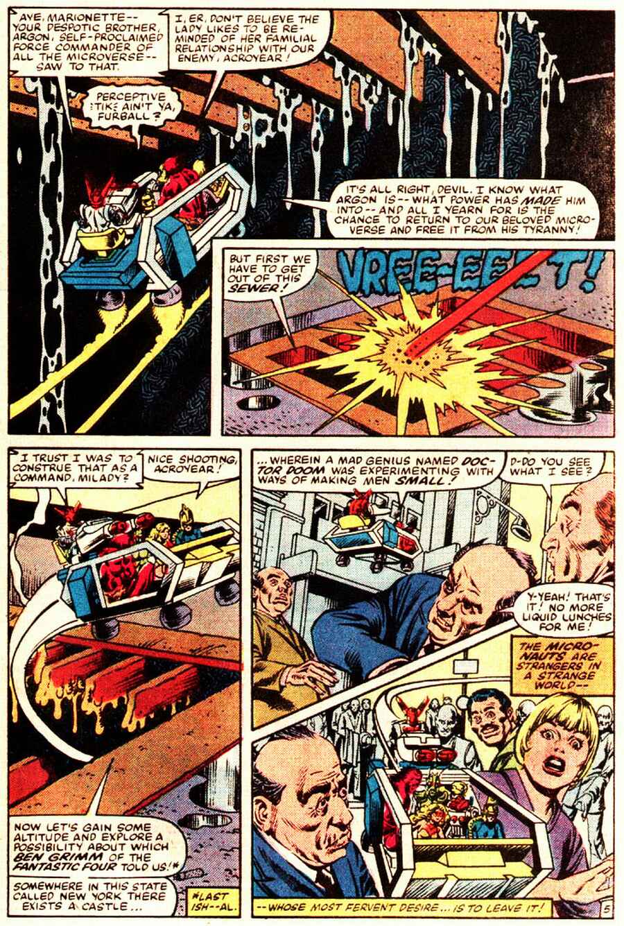 Read online Micronauts (1979) comic -  Issue #41 - 6