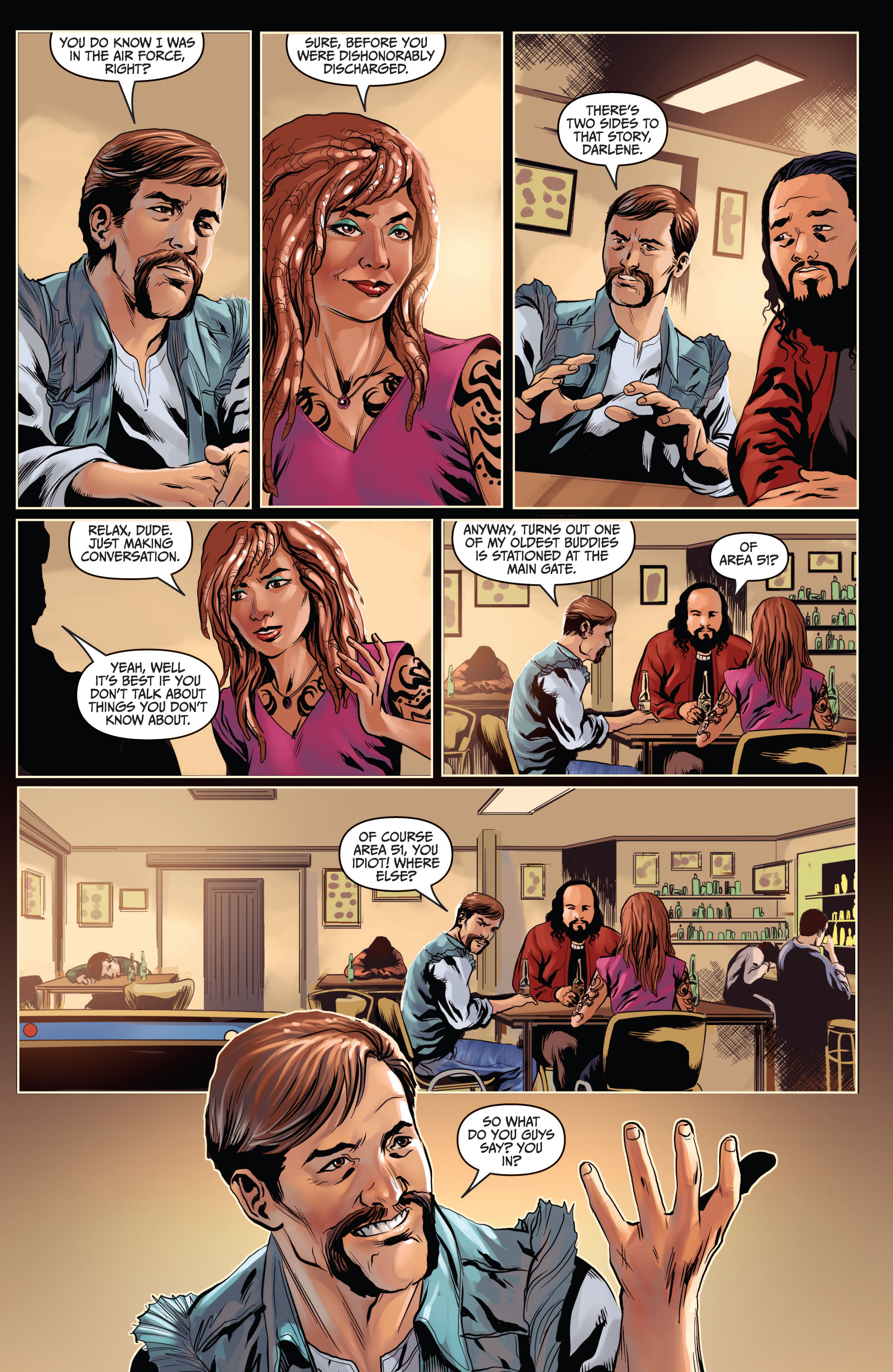 Read online Conspiracy: Area 51 comic -  Issue #1 - 10