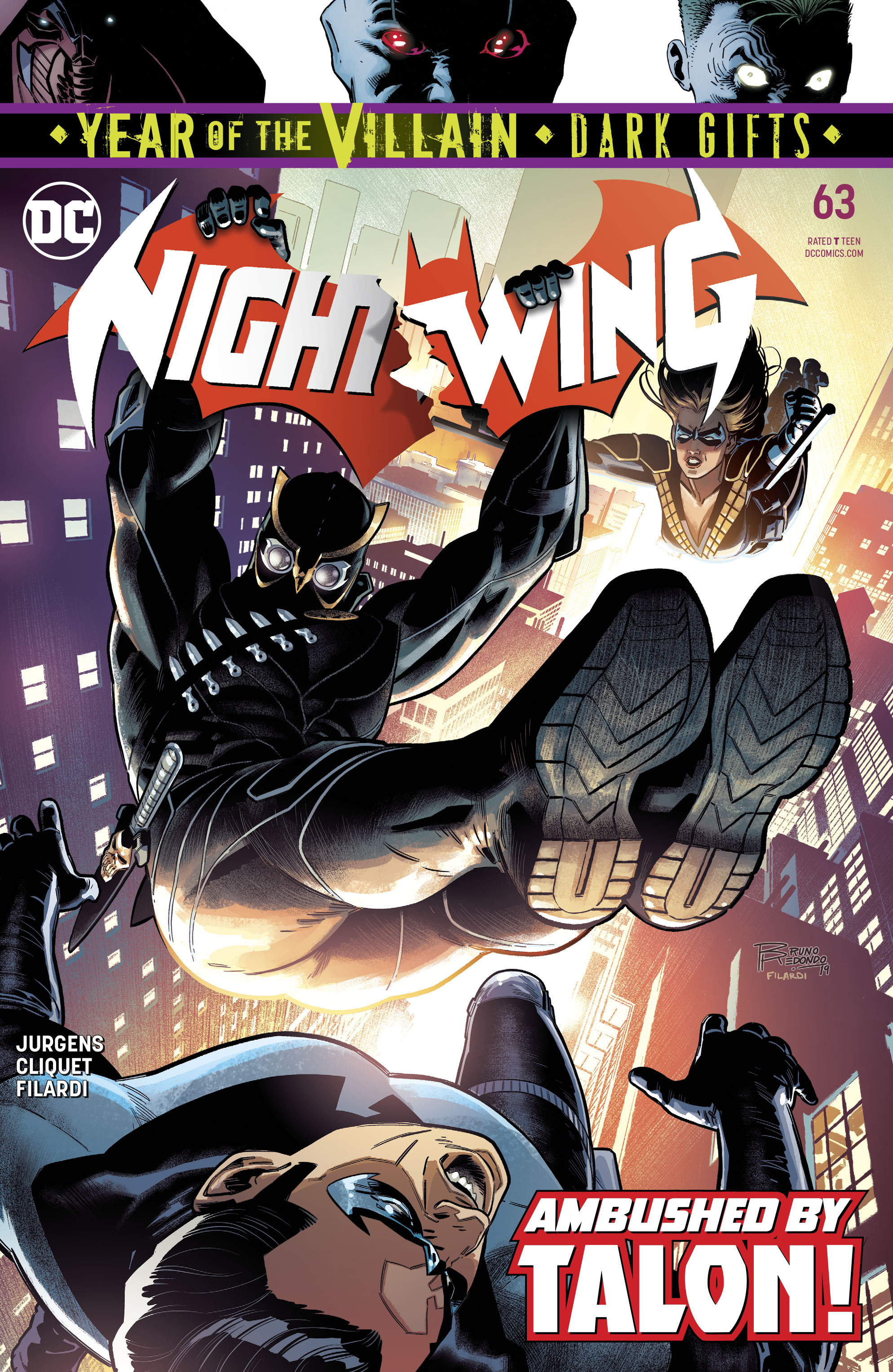 Read online Nightwing (2016) comic -  Issue #63 - 1