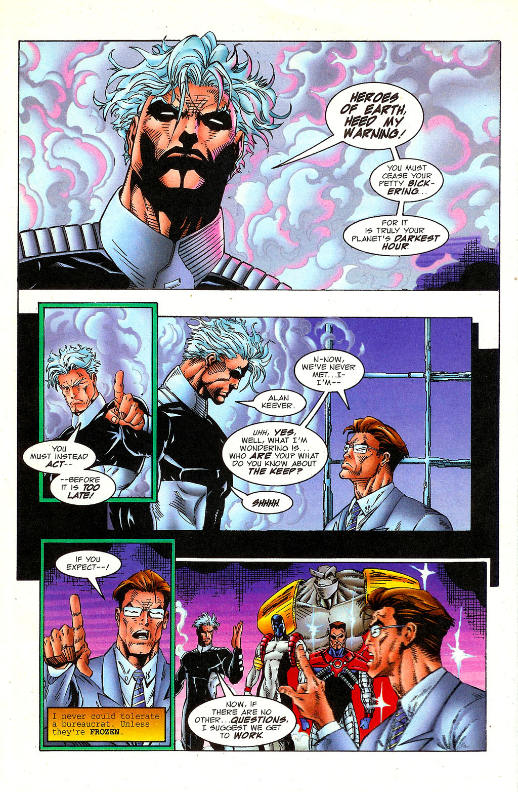 Read online New Man comic -  Issue #1 - 12