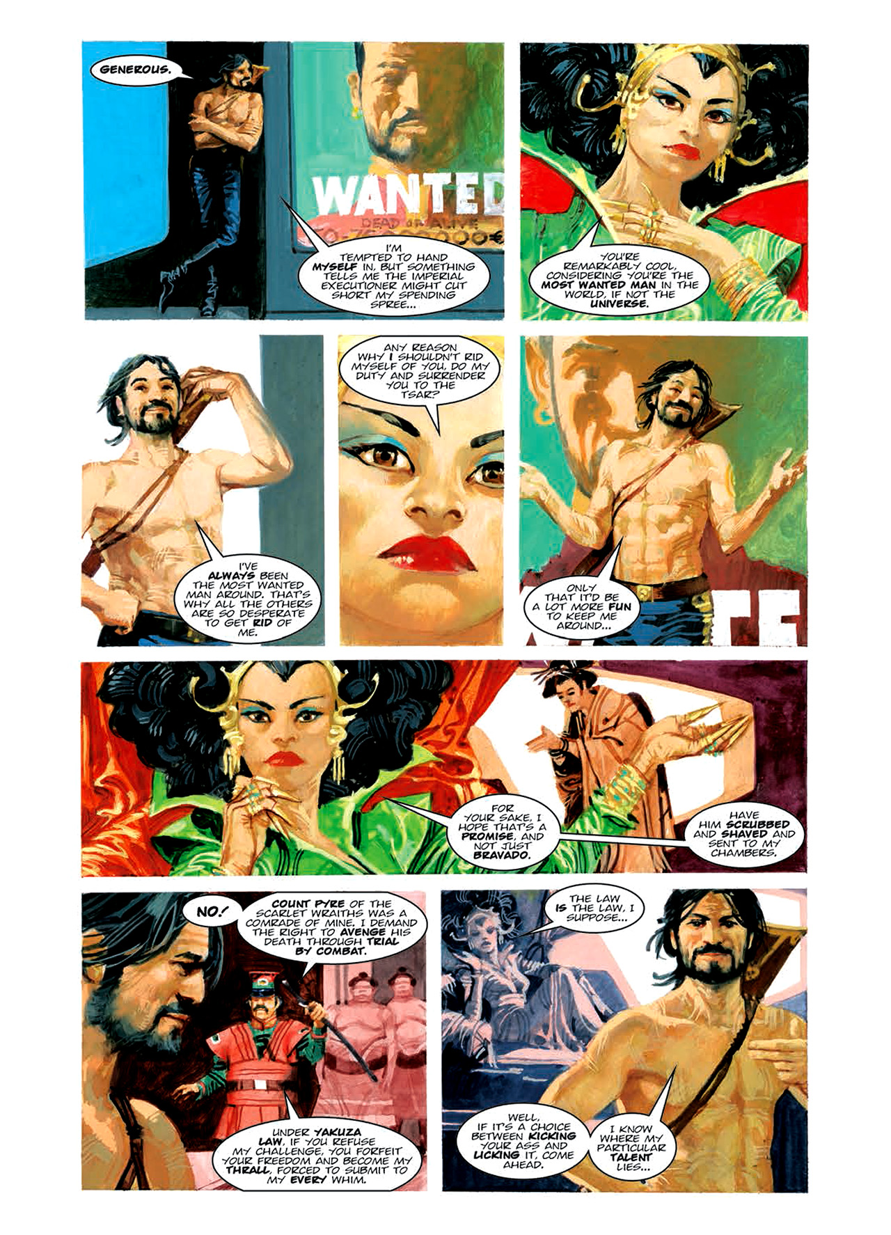 Read online Nikolai Dante comic -  Issue # TPB 6 - 107