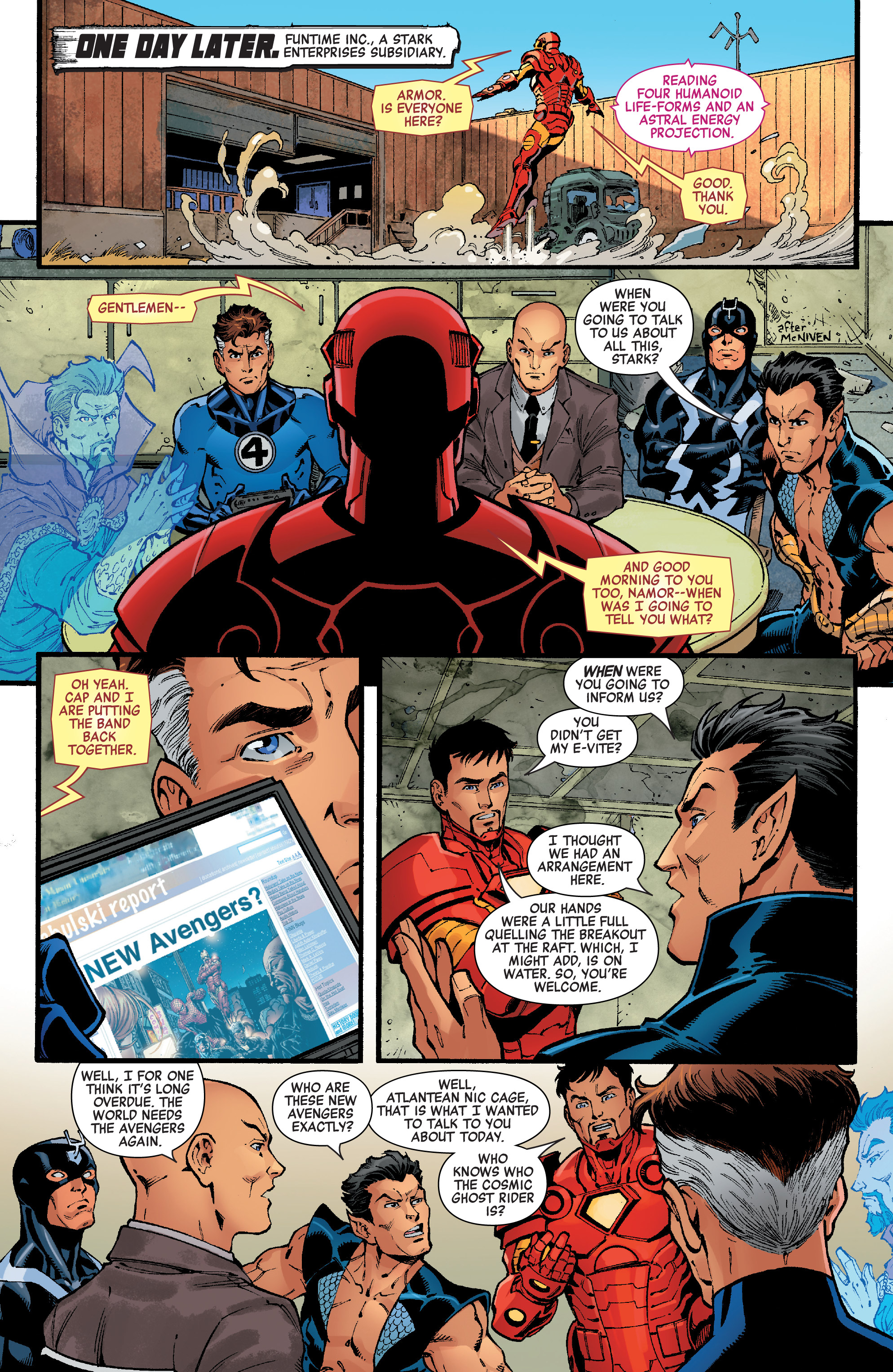 Read online Cosmic Ghost Rider Destroys Marvel History comic -  Issue #6 - 12