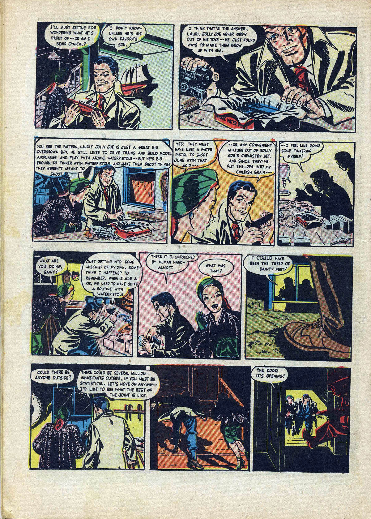 Read online The Saint (1947) comic -  Issue #8 - 14