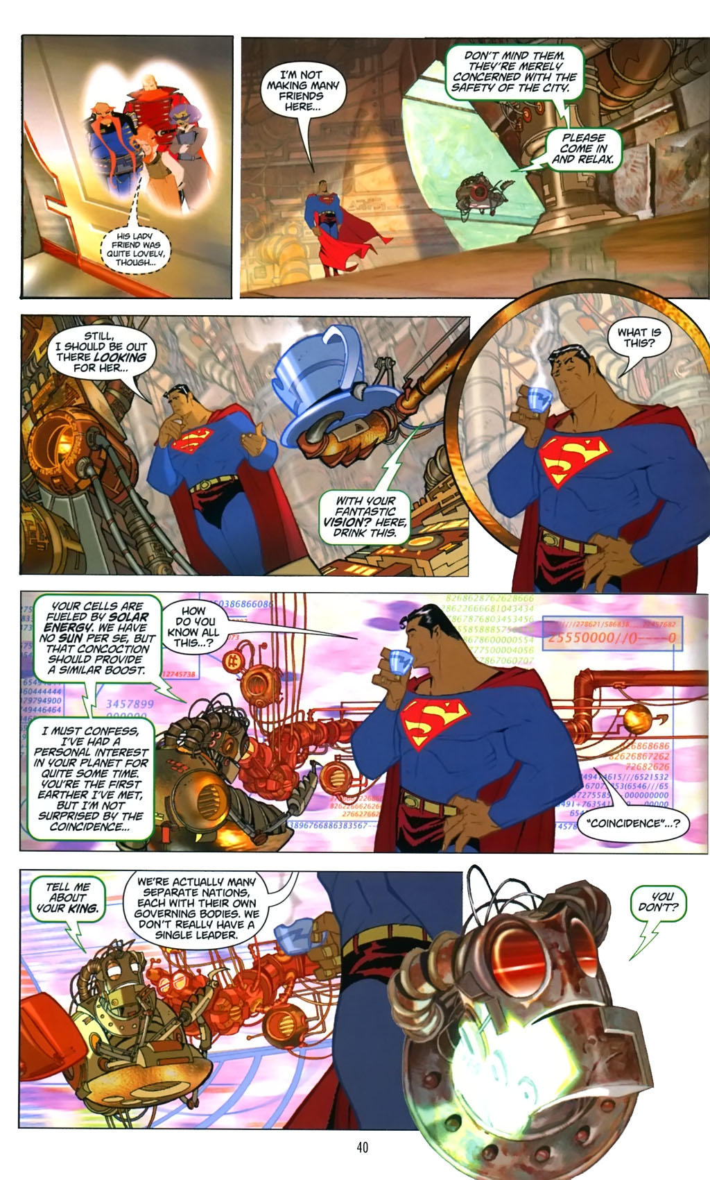 Read online Superman: Infinite City comic -  Issue # TPB - 43