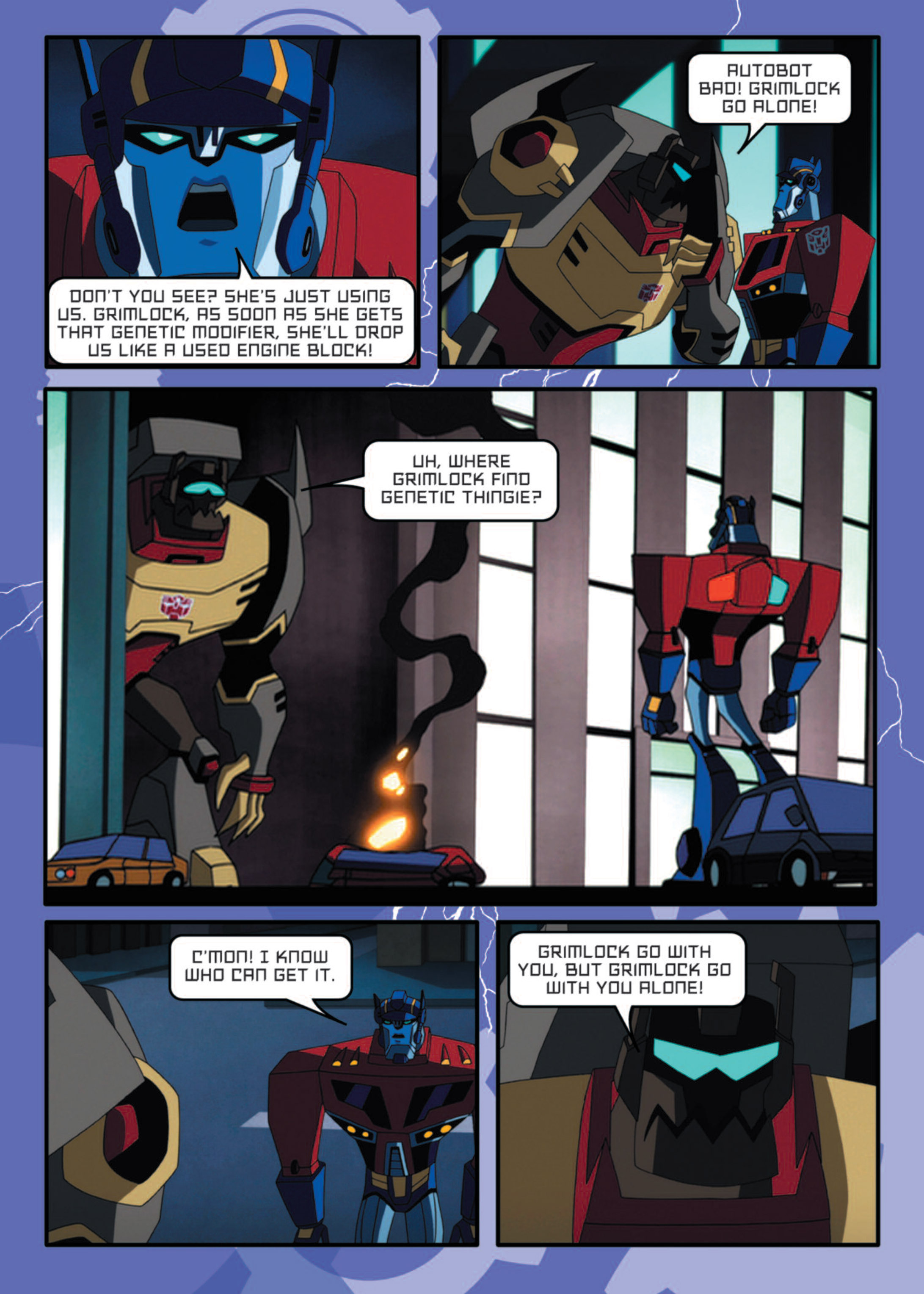 Read online Transformers Animated comic -  Issue #12 - 43