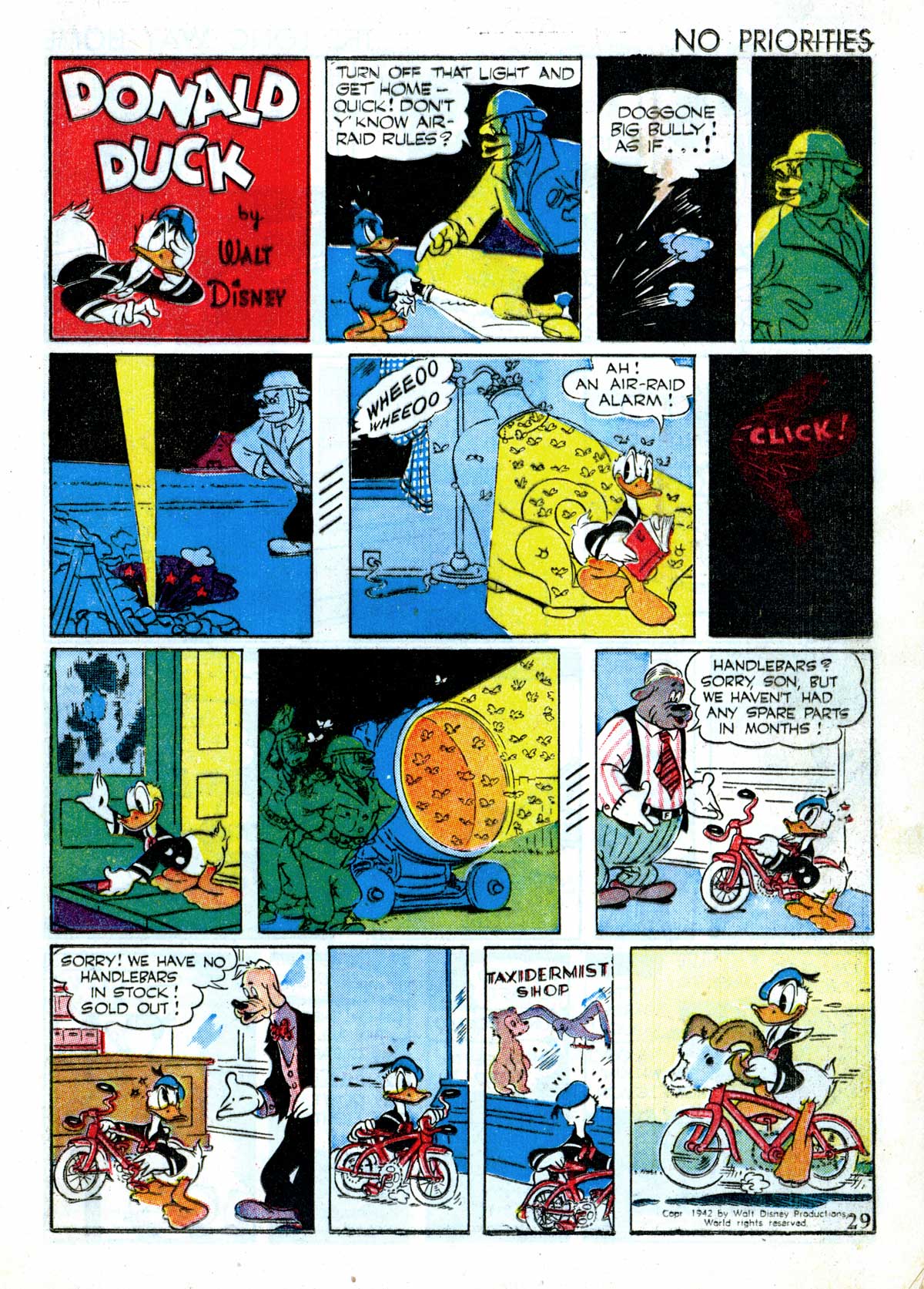 Read online Walt Disney's Comics and Stories comic -  Issue #29 - 31