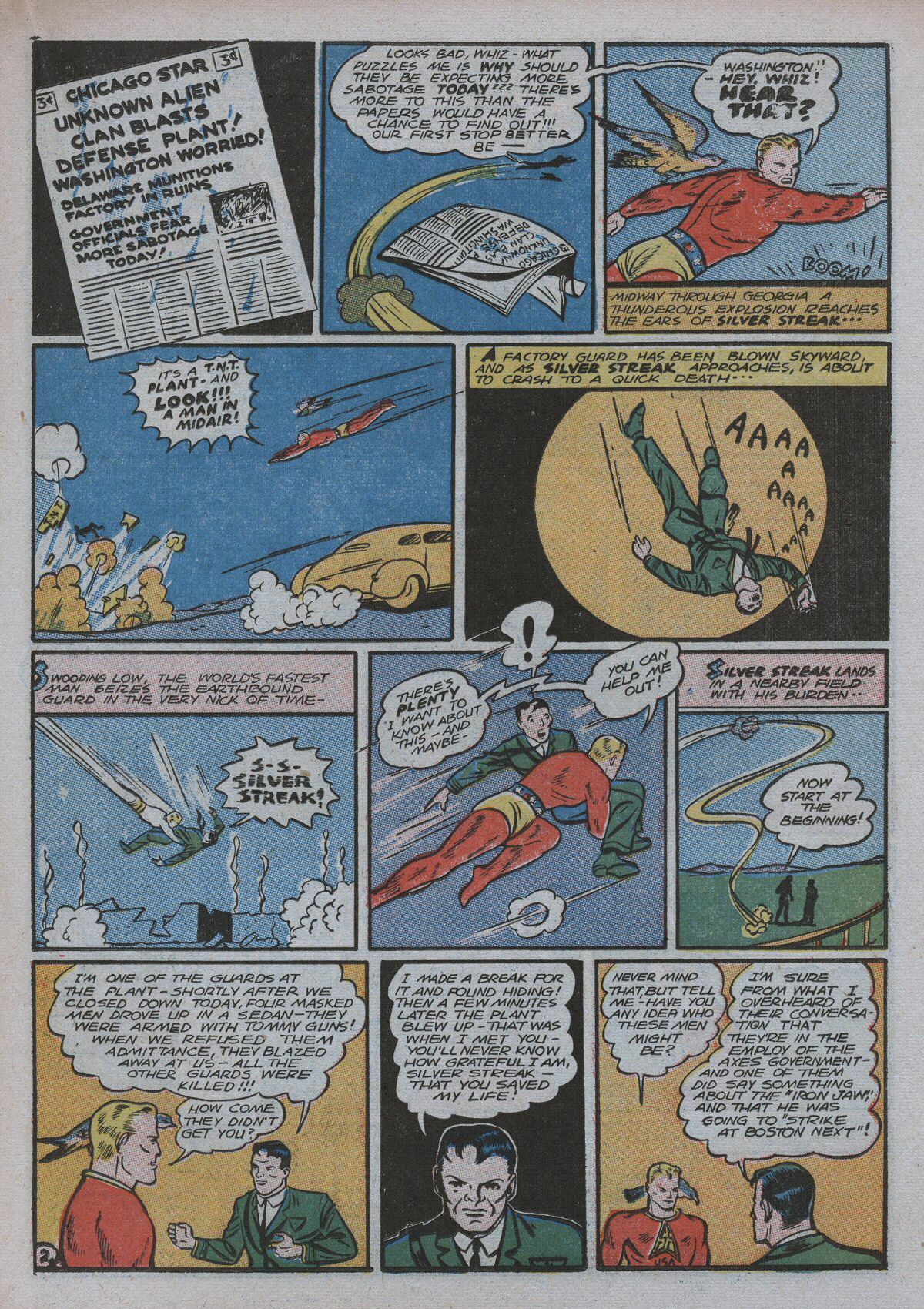 Read online Silver Streak Comics comic -  Issue #9 - 20