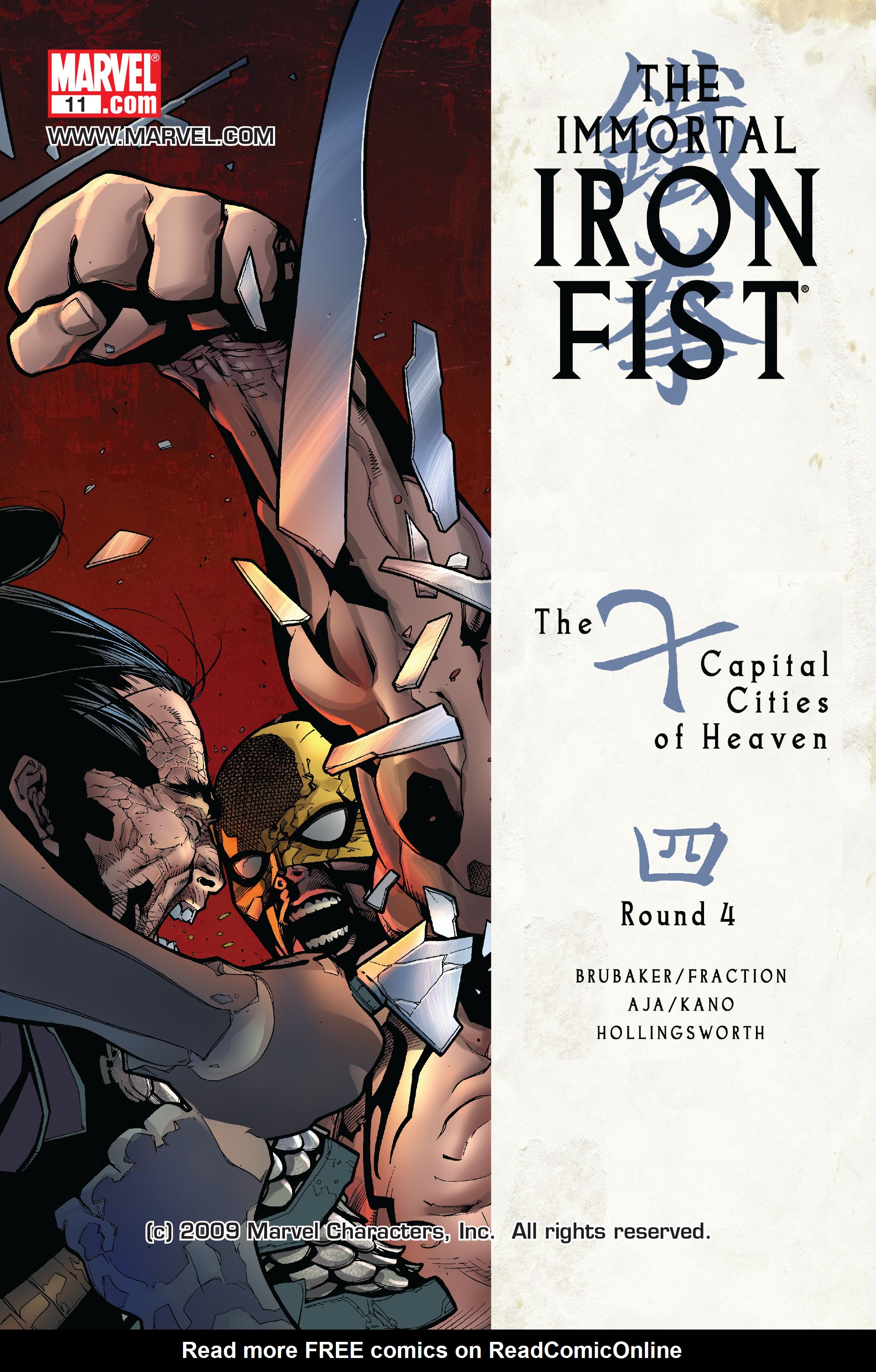 Read online The Immortal Iron Fist comic -  Issue #11 - 1
