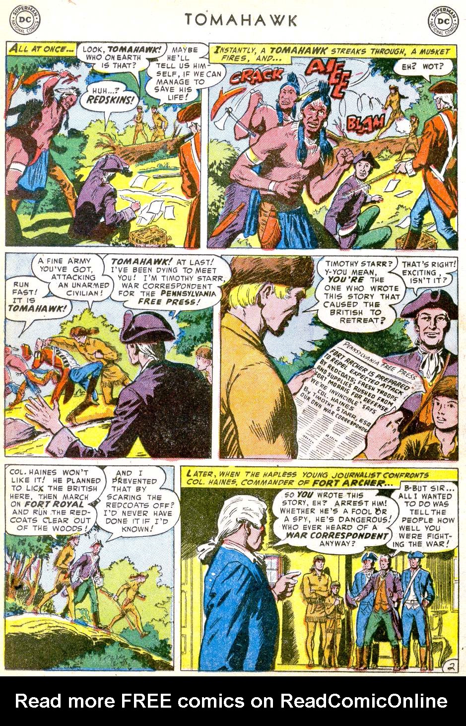 Read online Tomahawk comic -  Issue #20 - 14