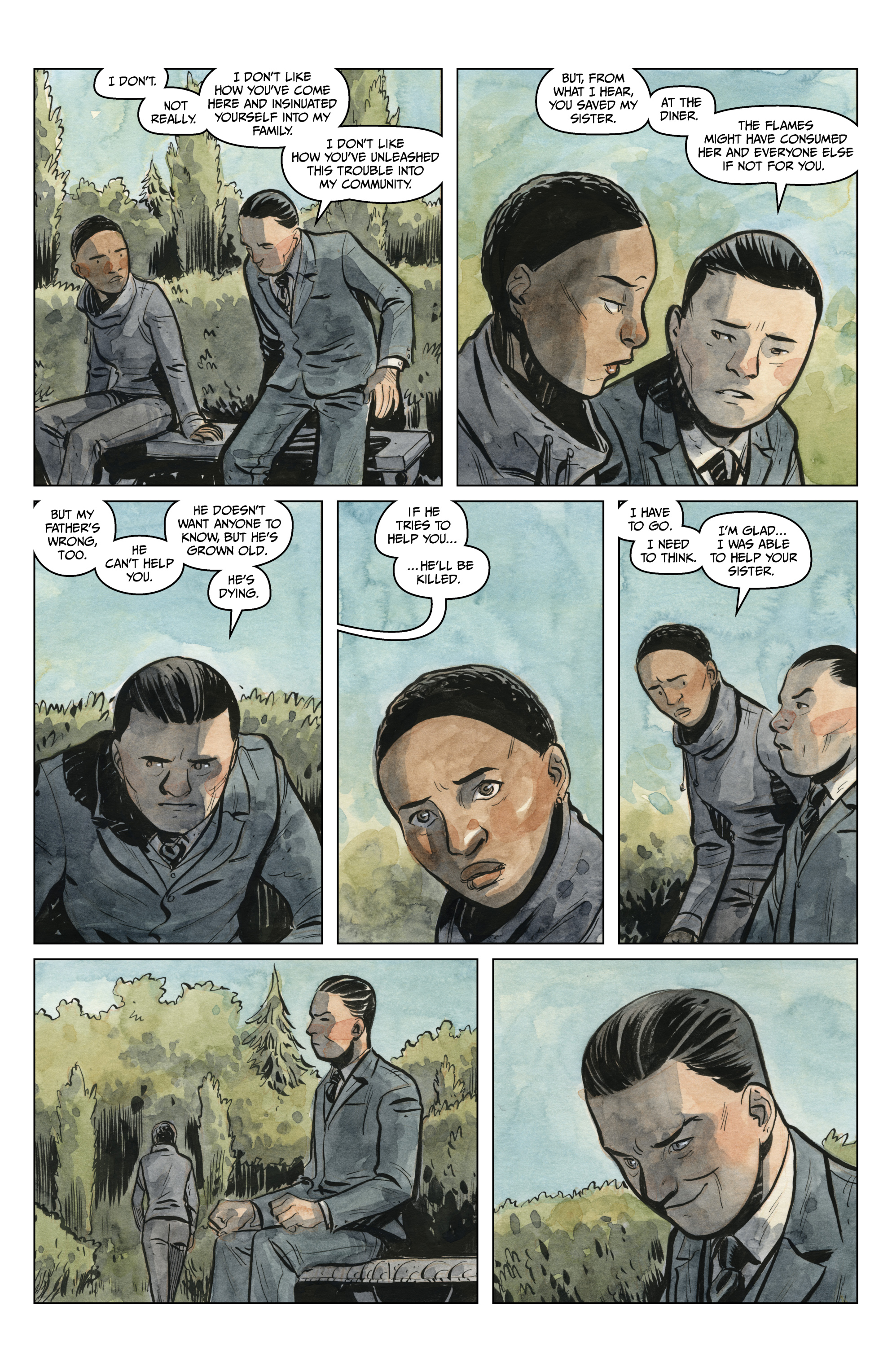 Read online Manor Black comic -  Issue # _TPB - 65
