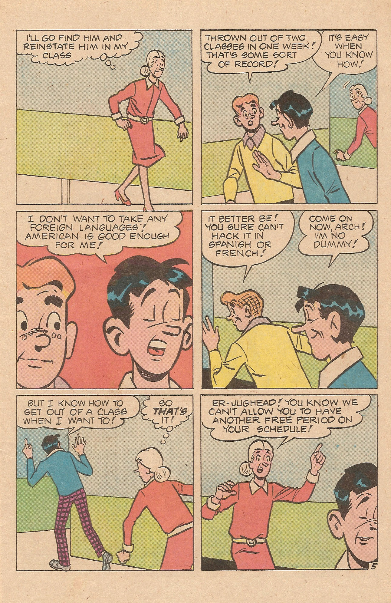 Read online Jughead (1965) comic -  Issue #277 - 7