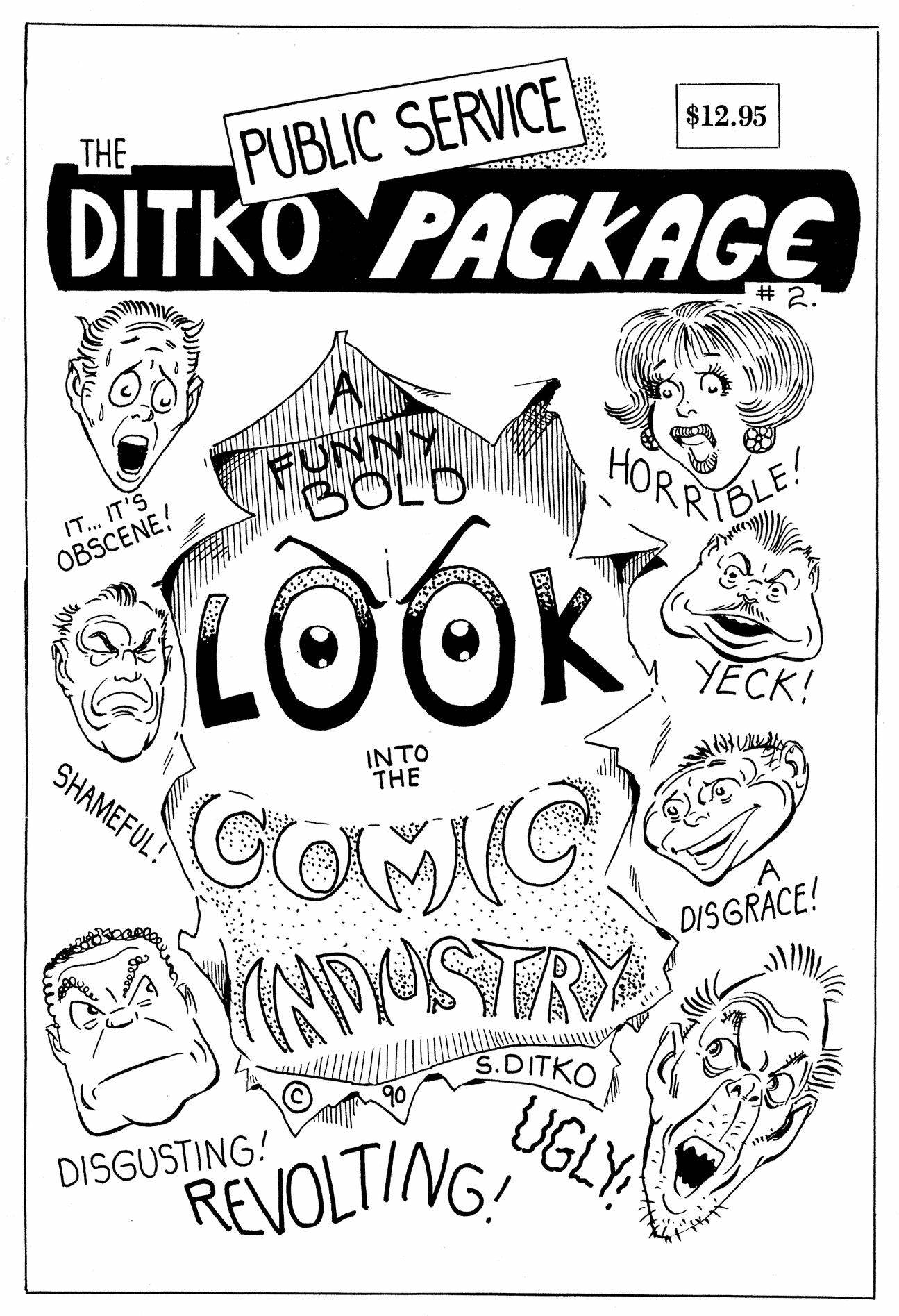 Read online Ditko Public Service Package comic -  Issue # TPB - 1