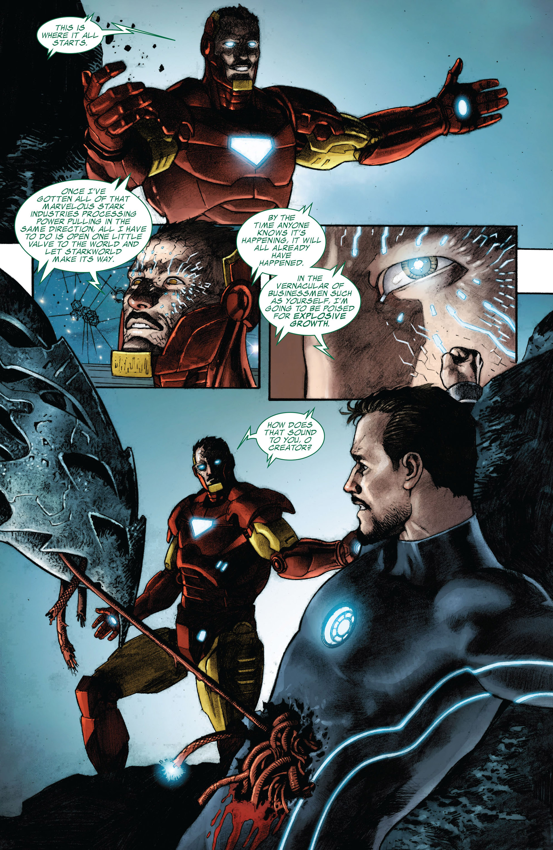 Read online Iron Man: Rapture comic -  Issue #3 - 3