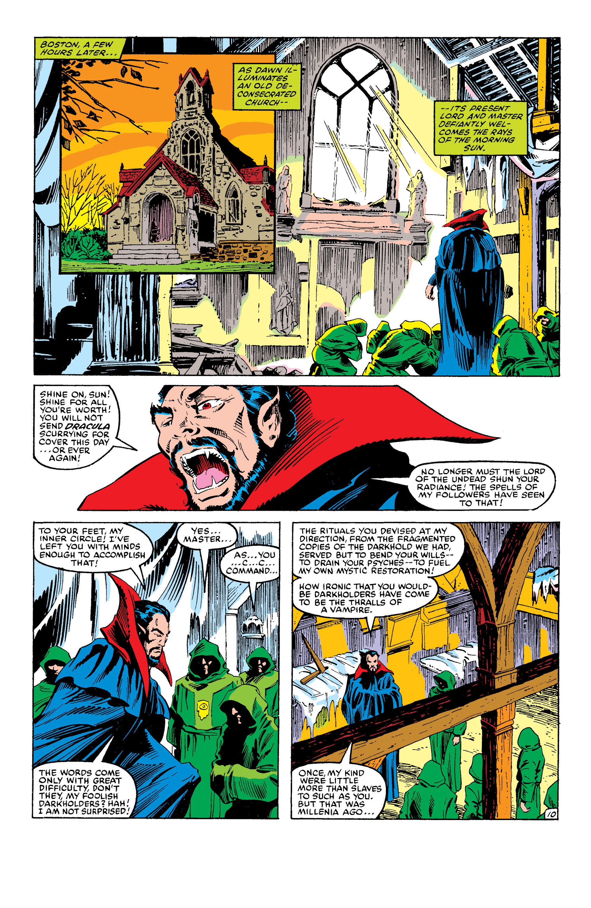 Read online Doctor Strange vs. Dracula comic -  Issue # TPB - 119