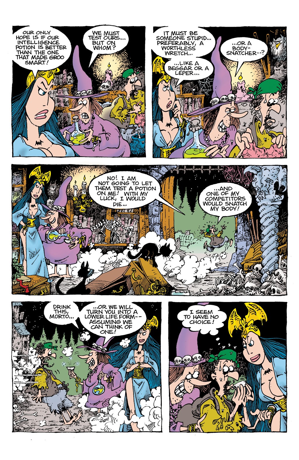 Read online Sergio Aragonés' Groo: The Most Intelligent Man In The World comic -  Issue # TPB - 40