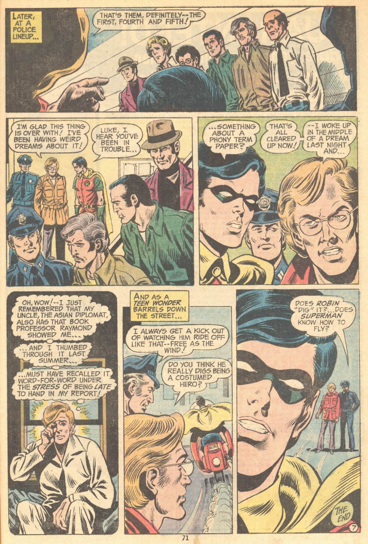 Read online Batman (1940) comic -  Issue #254 - 71