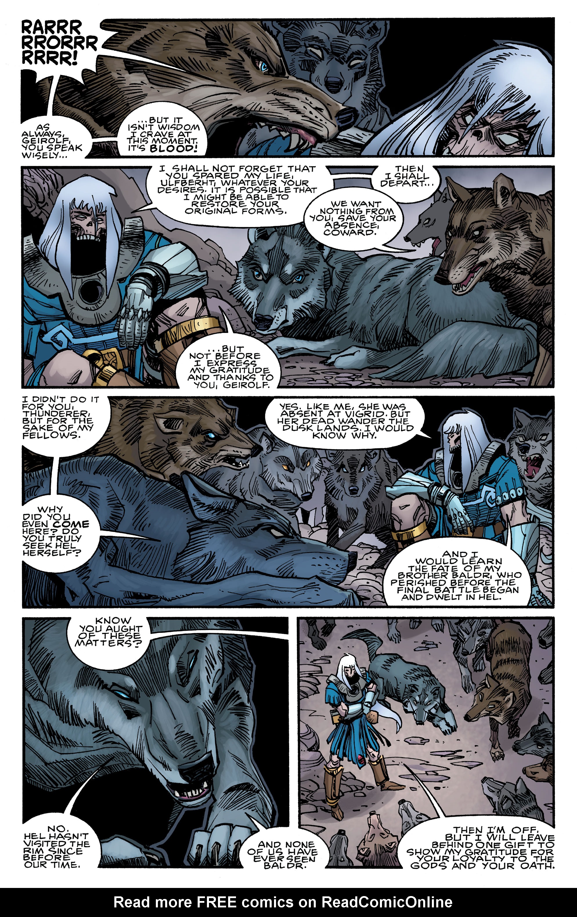 Read online Ragnarok: The Breaking of Helheim comic -  Issue #4 - 18