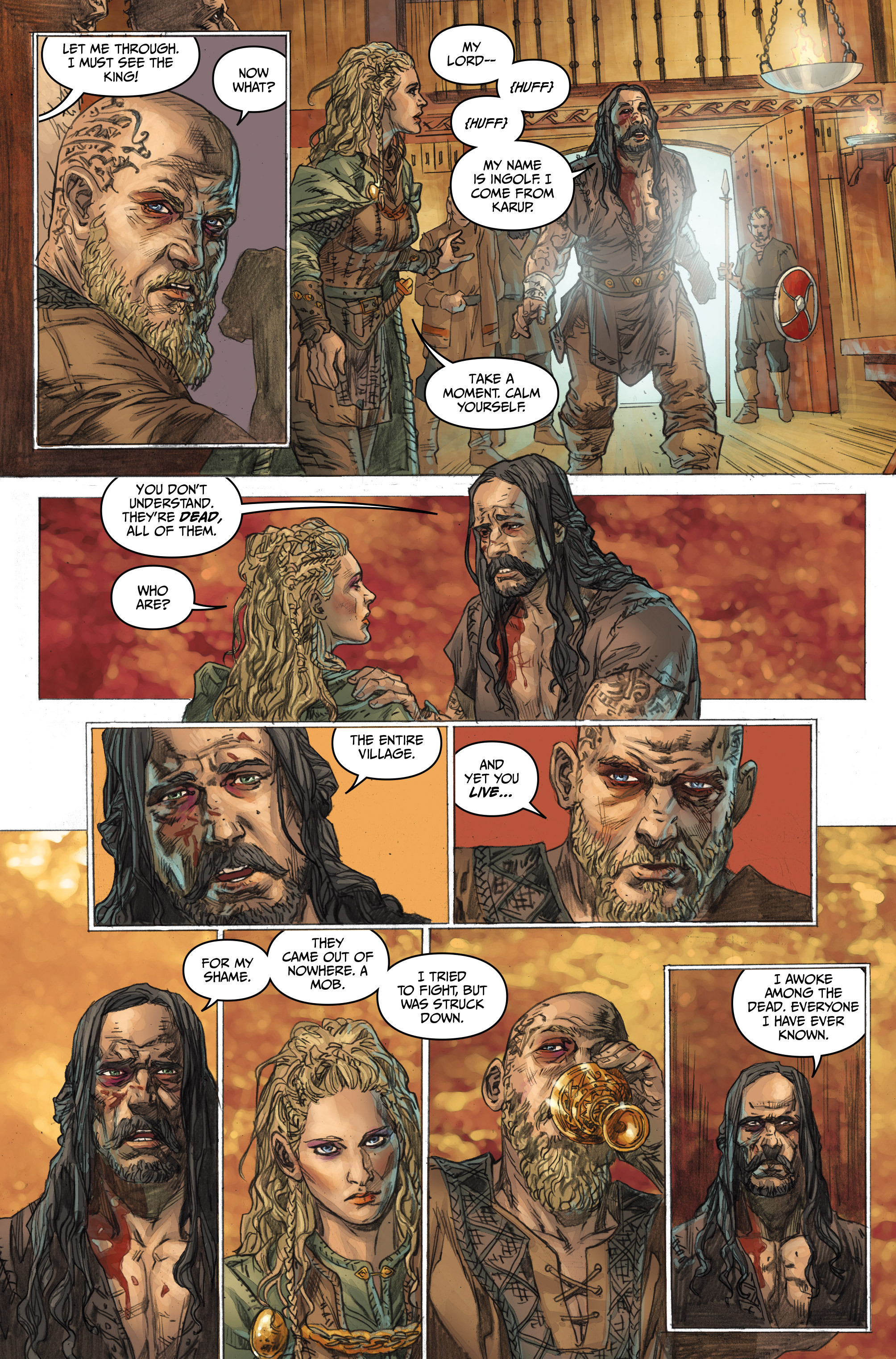 Read online Vikings: Uprising comic -  Issue #3 - 11