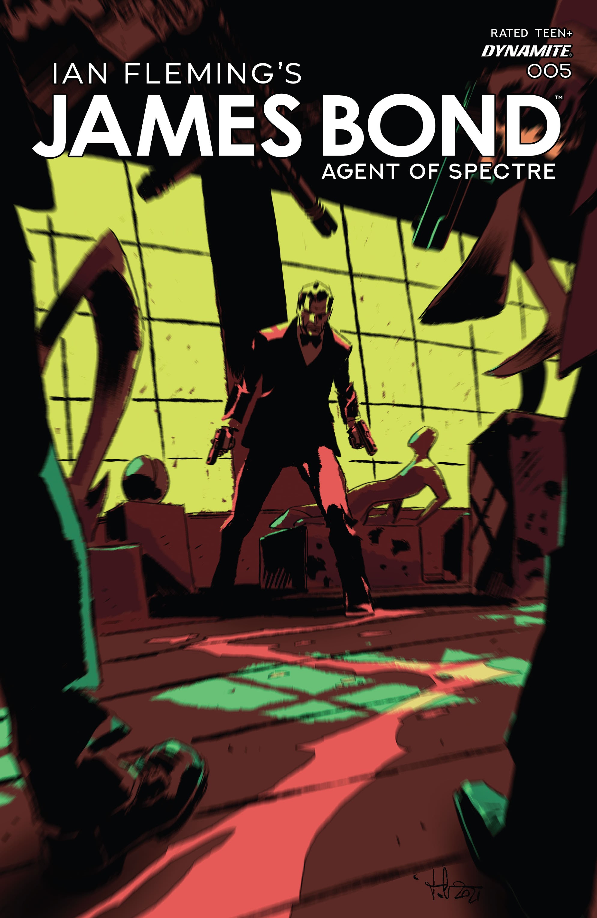 Read online James Bond: Agent of Spectre comic -  Issue #5 - 1