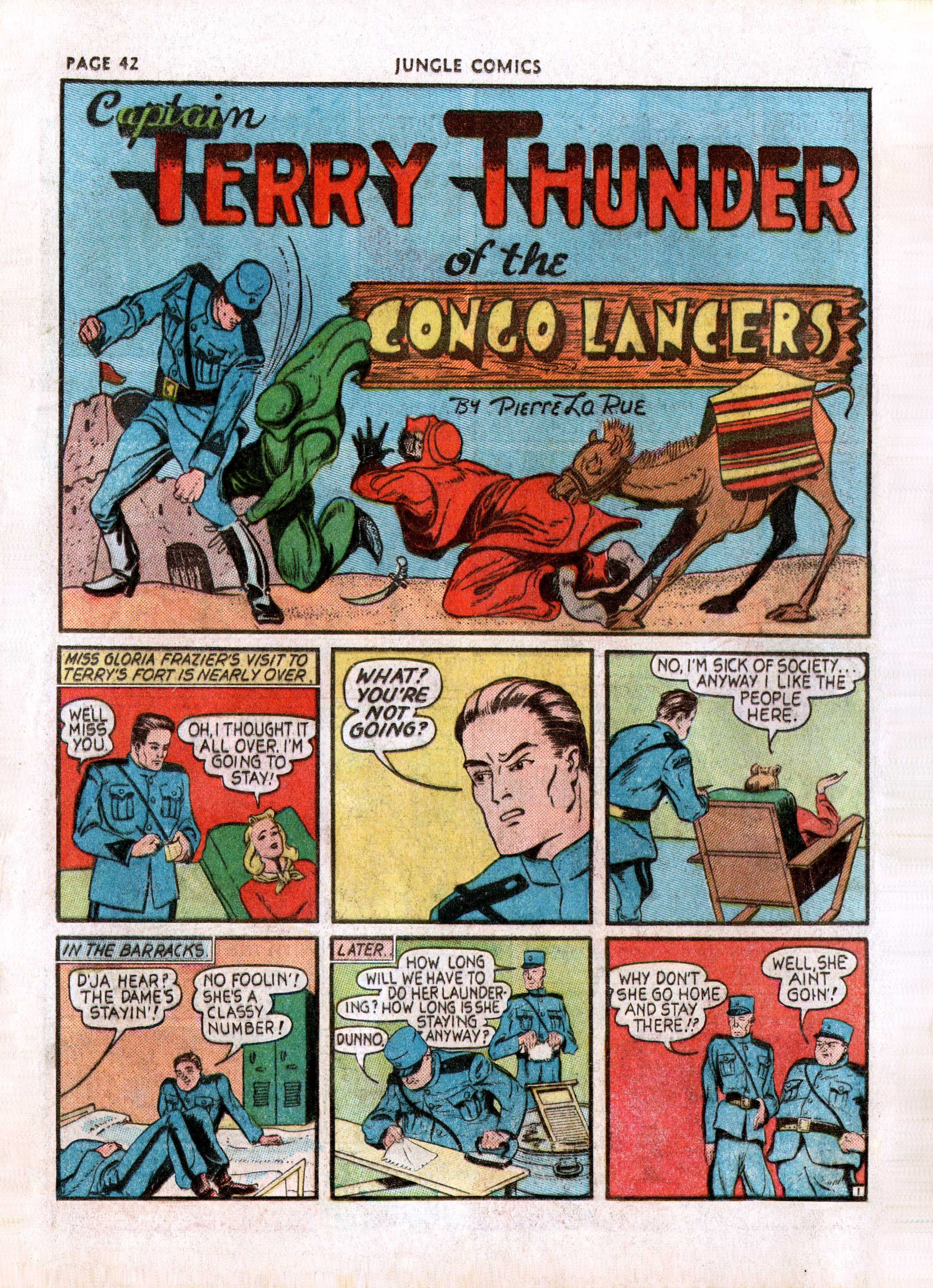 Read online Jungle Comics comic -  Issue #7 - 44