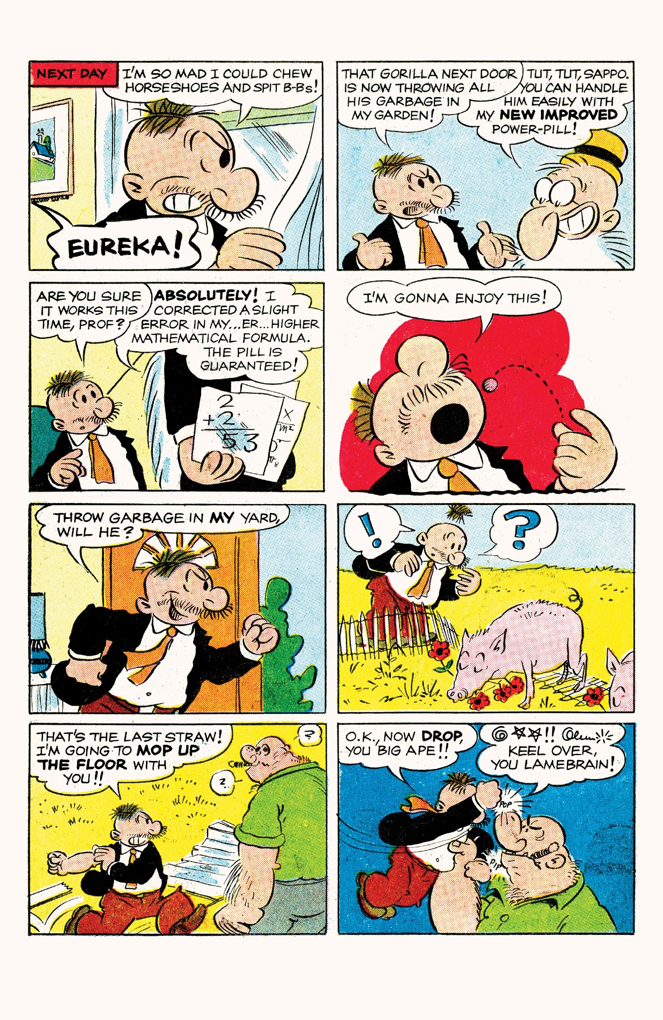 Read online Classic Popeye comic -  Issue #64 - 22