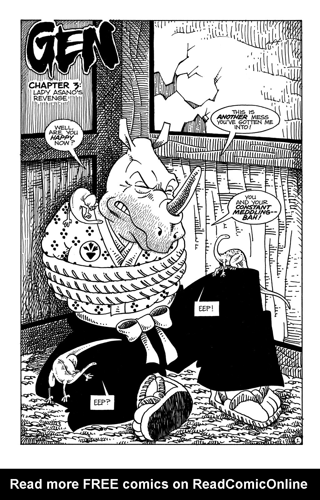 Read online Usagi Yojimbo (1987) comic -  Issue #36 - 3