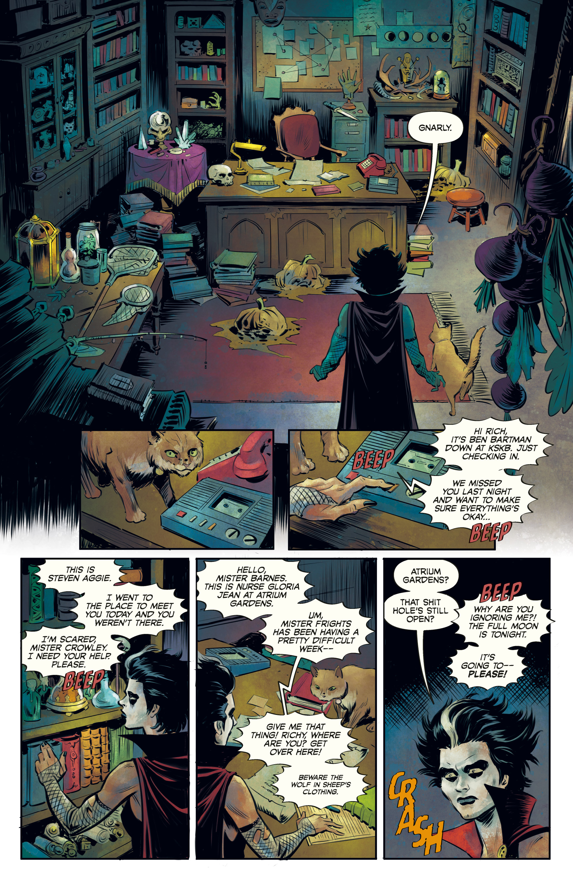 Read online Count Crowley: Reluctant Midnight Monster Hunter comic -  Issue #2 - 20