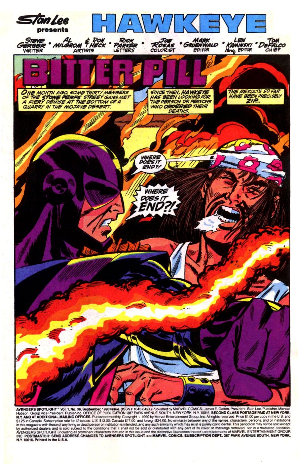 Read online Avengers Spotlight comic -  Issue #36 - 2