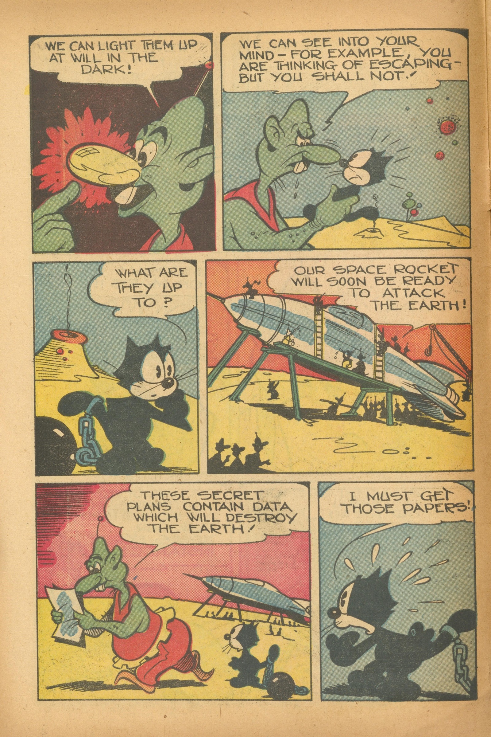 Read online Felix the Cat (1951) comic -  Issue #29 - 10