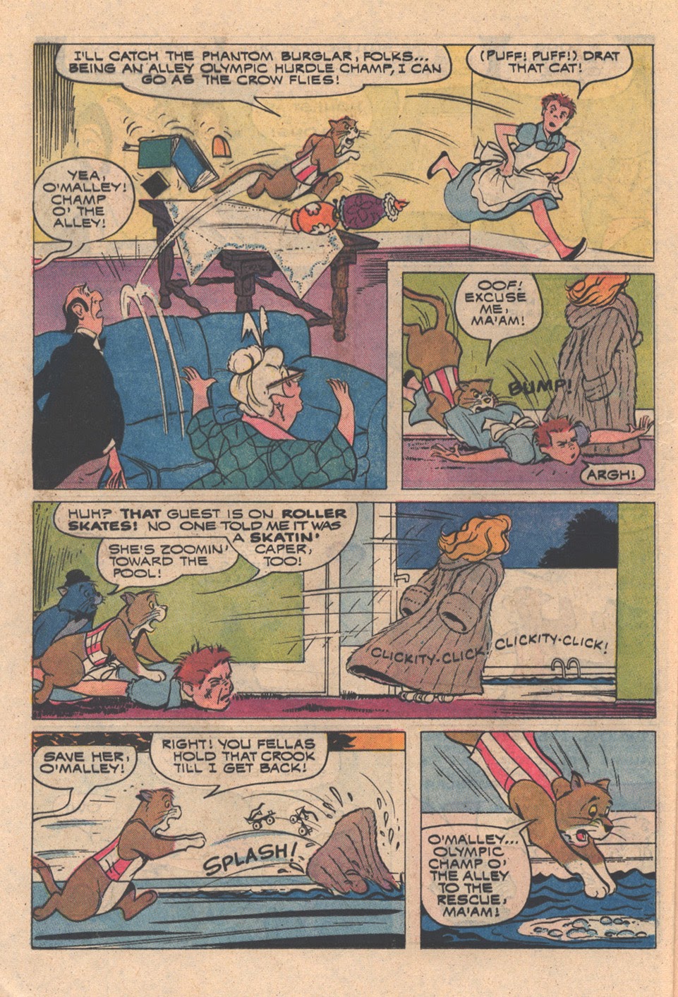 Read online O'Malley and the Alley Cats comic -  Issue #8 - 16