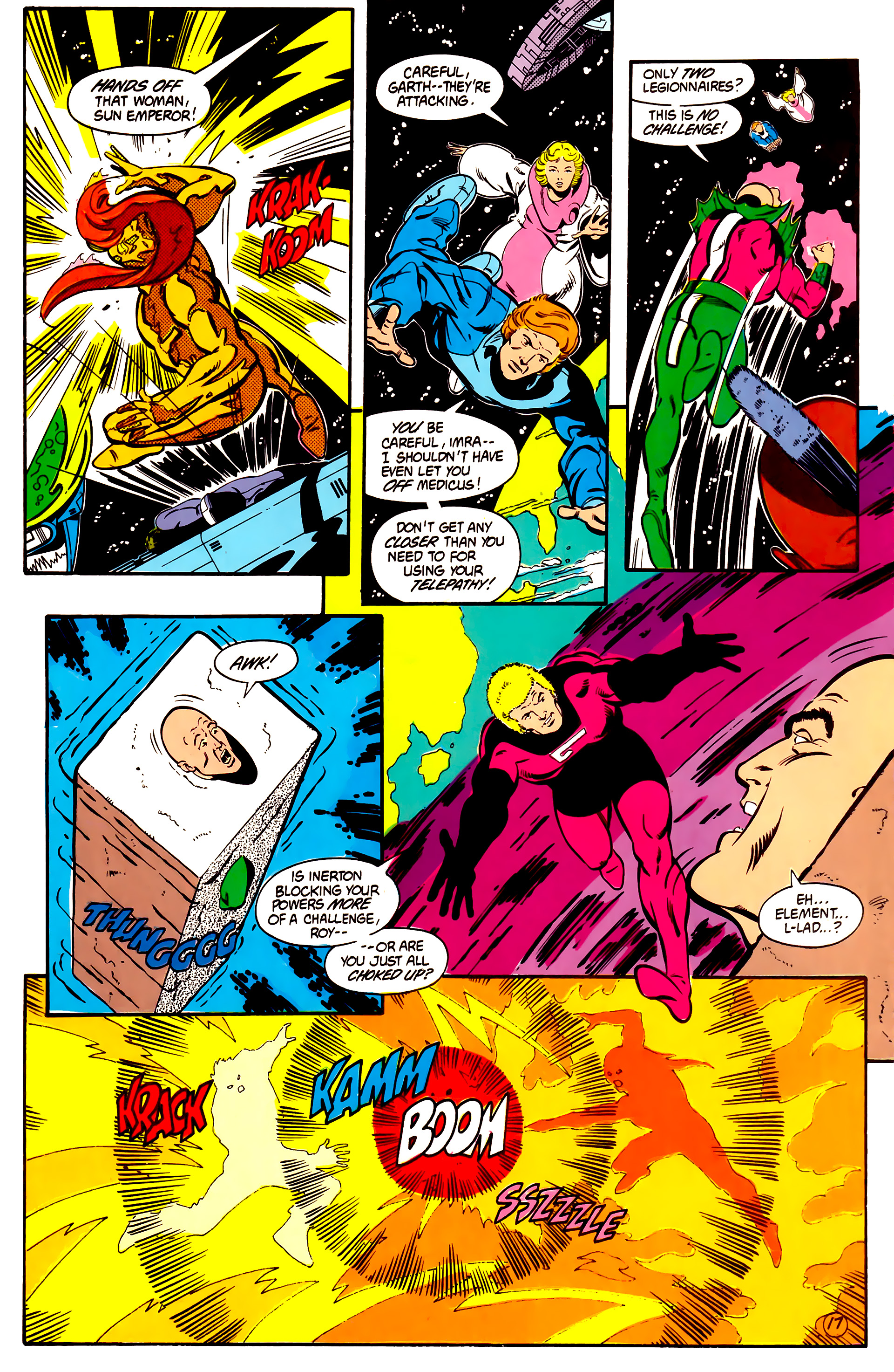 Read online Legion of Super-Heroes (1984) comic -  Issue #2 - 19