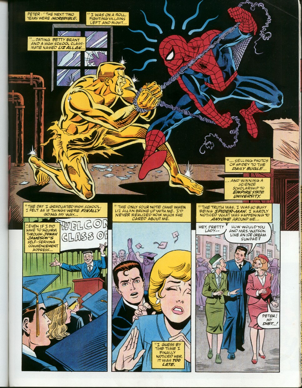 Read online Marvel Graphic Novel comic -  Issue #46 - Spider-Man - Parallel Lives - 29