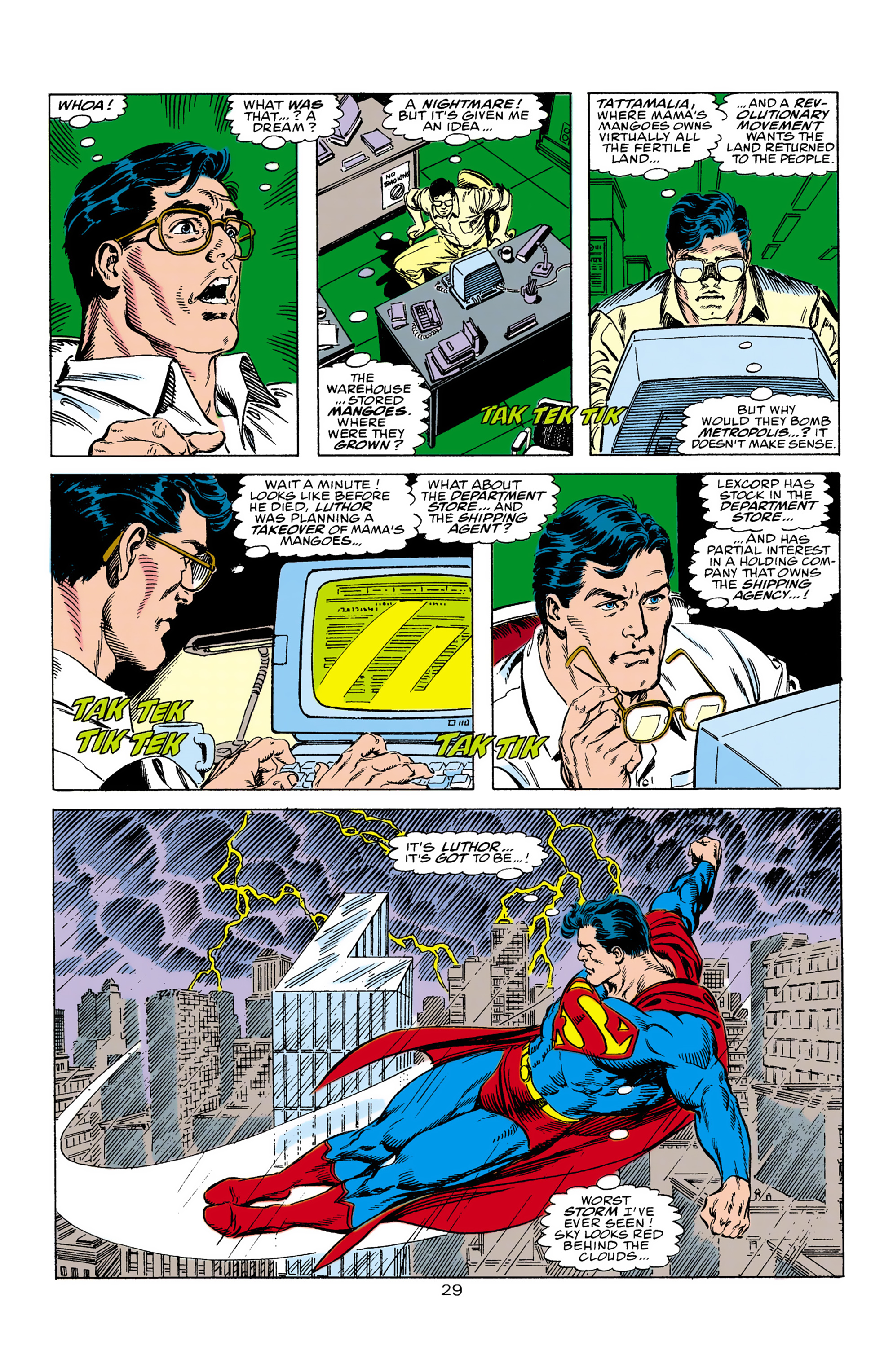 Read online Superman: The Man of Steel (1991) comic -  Issue #1 - 29