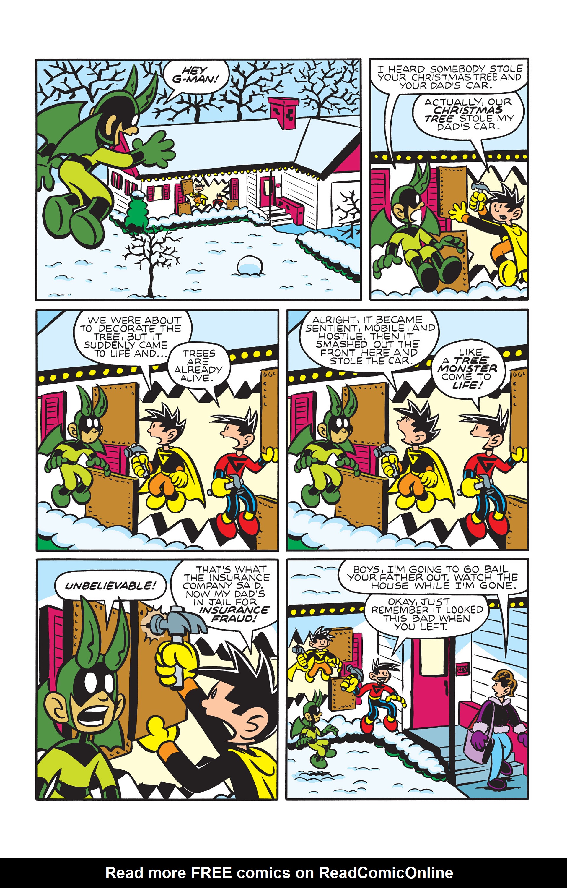 Read online G-Man: Learning to Fly comic -  Issue # TPB - 57