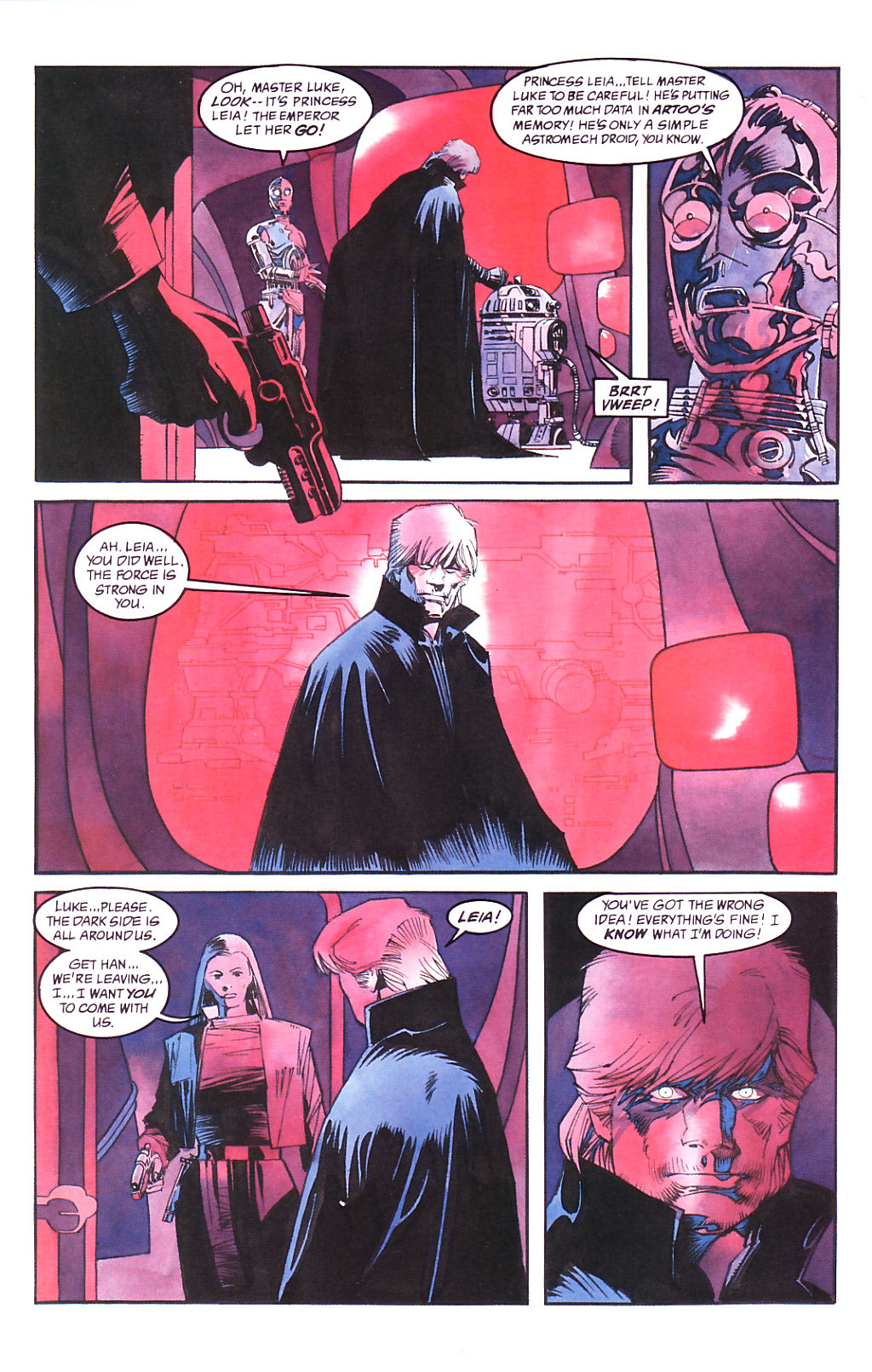 Read online Star Wars: Dark Empire comic -  Issue #5 - 14