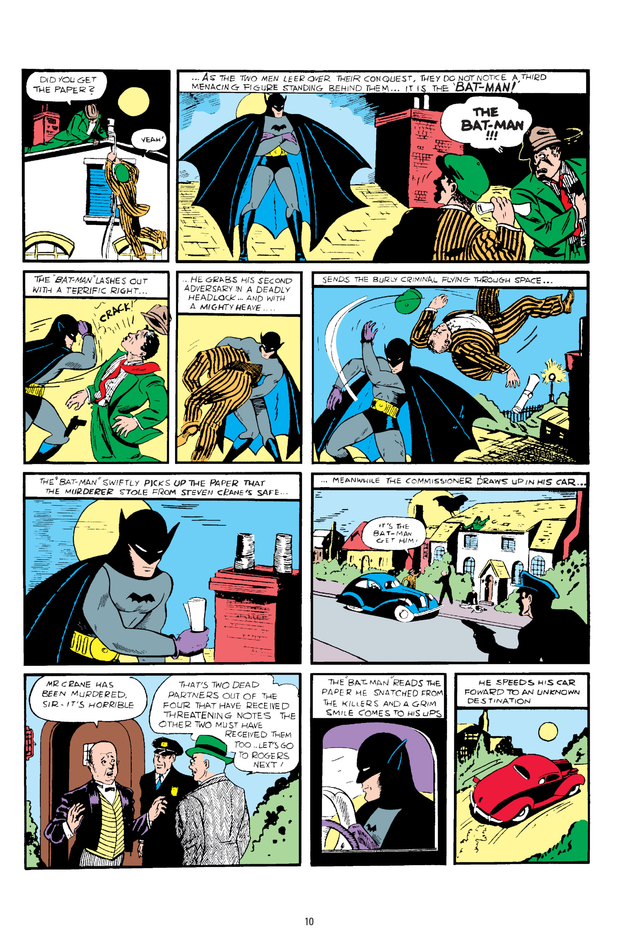 Read online Batman: The Golden Age Omnibus comic -  Issue # TPB 1 - 10