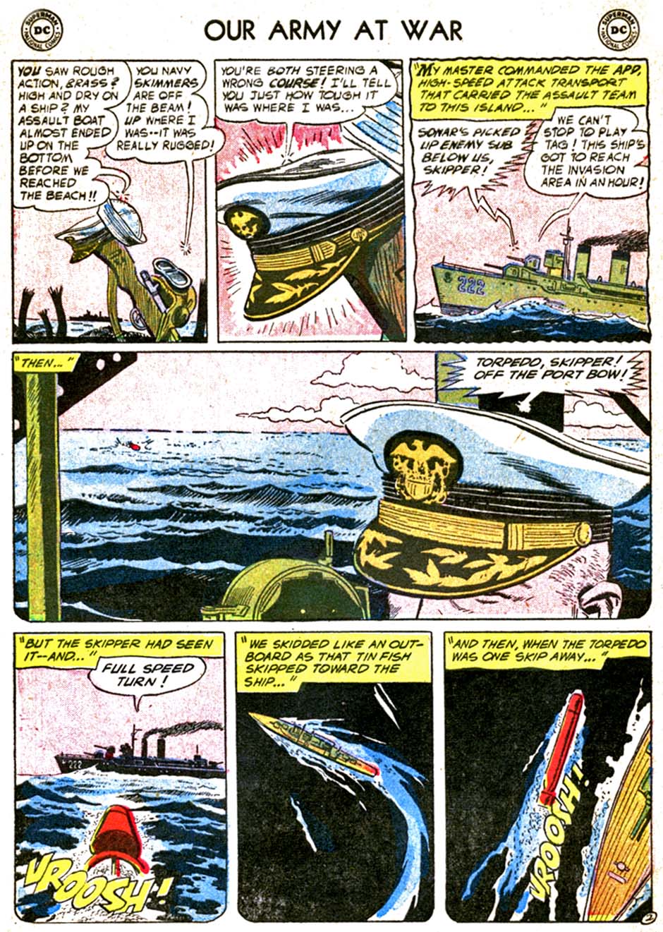 Read online Our Army at War (1952) comic -  Issue #58 - 28