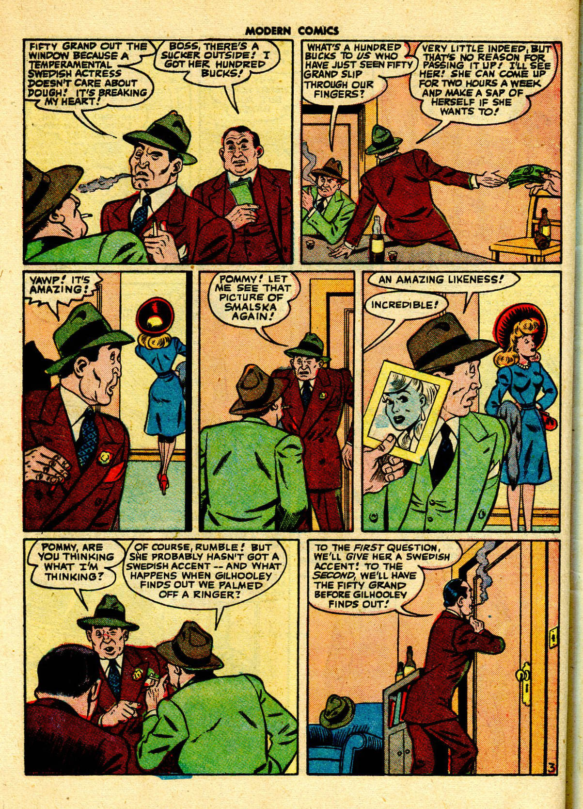 Read online Modern Comics comic -  Issue #62 - 52