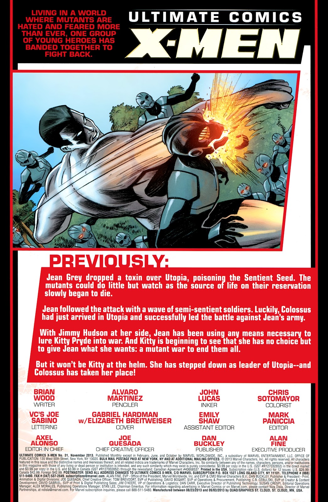 Ultimate Comics X-Men issue 31 - Page 2