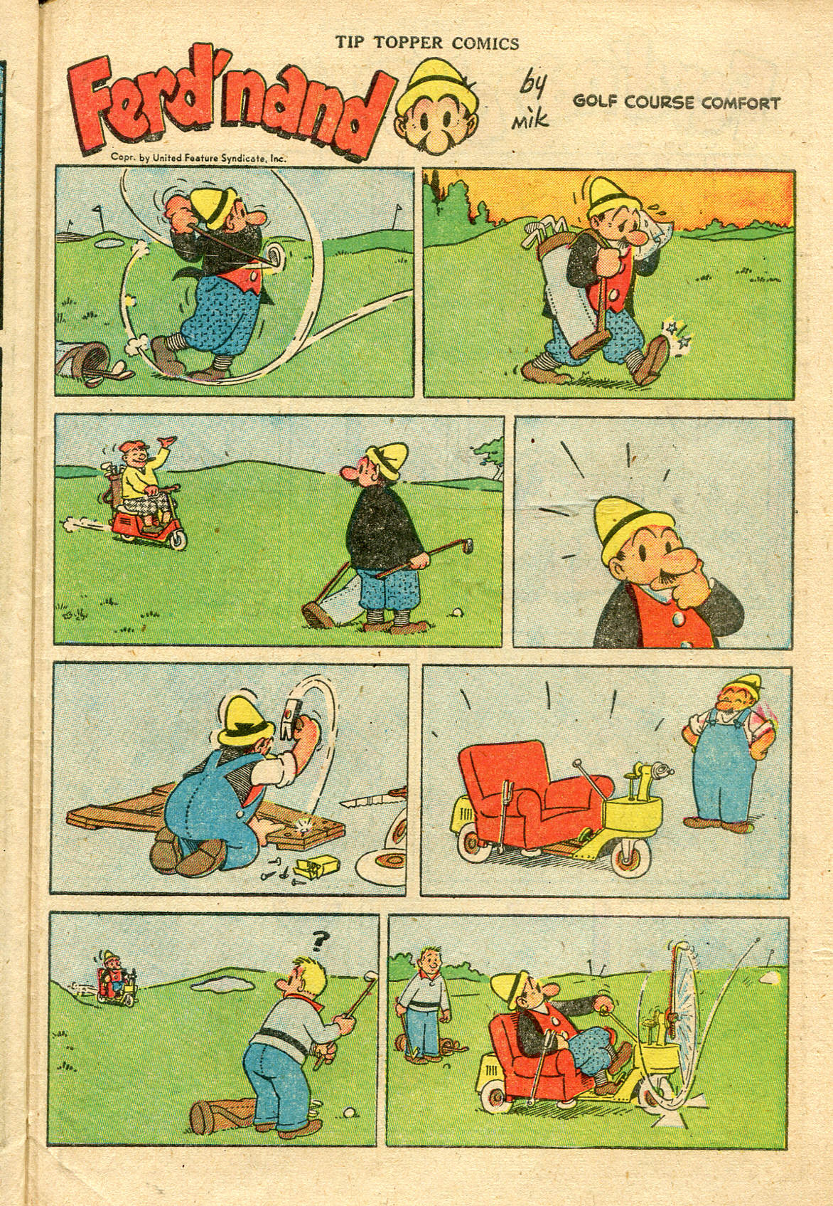 Read online Tip Topper Comics comic -  Issue #5 - 31