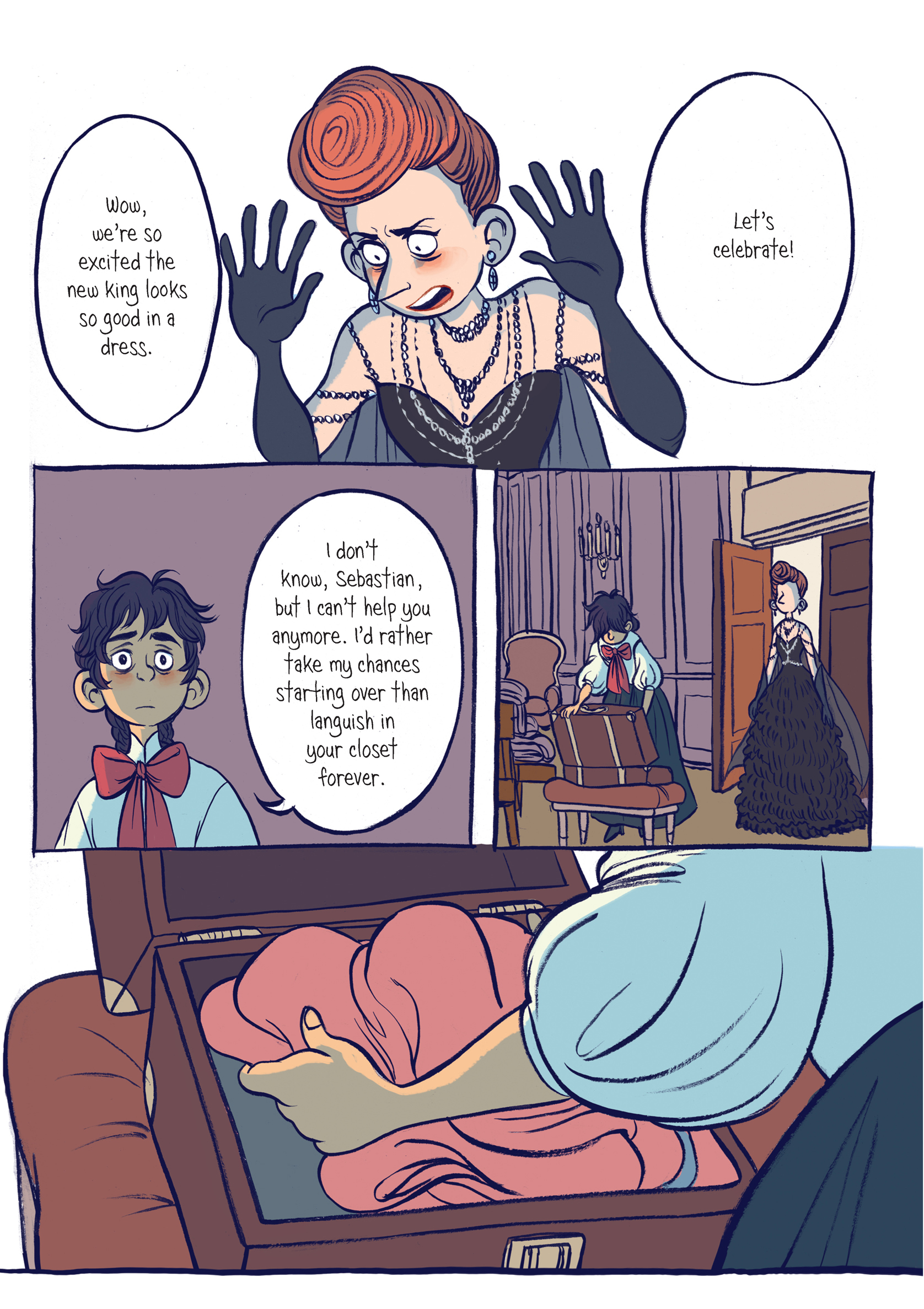 Read online The Prince and the Dressmaker comic -  Issue # TPB (Part 2) - 75