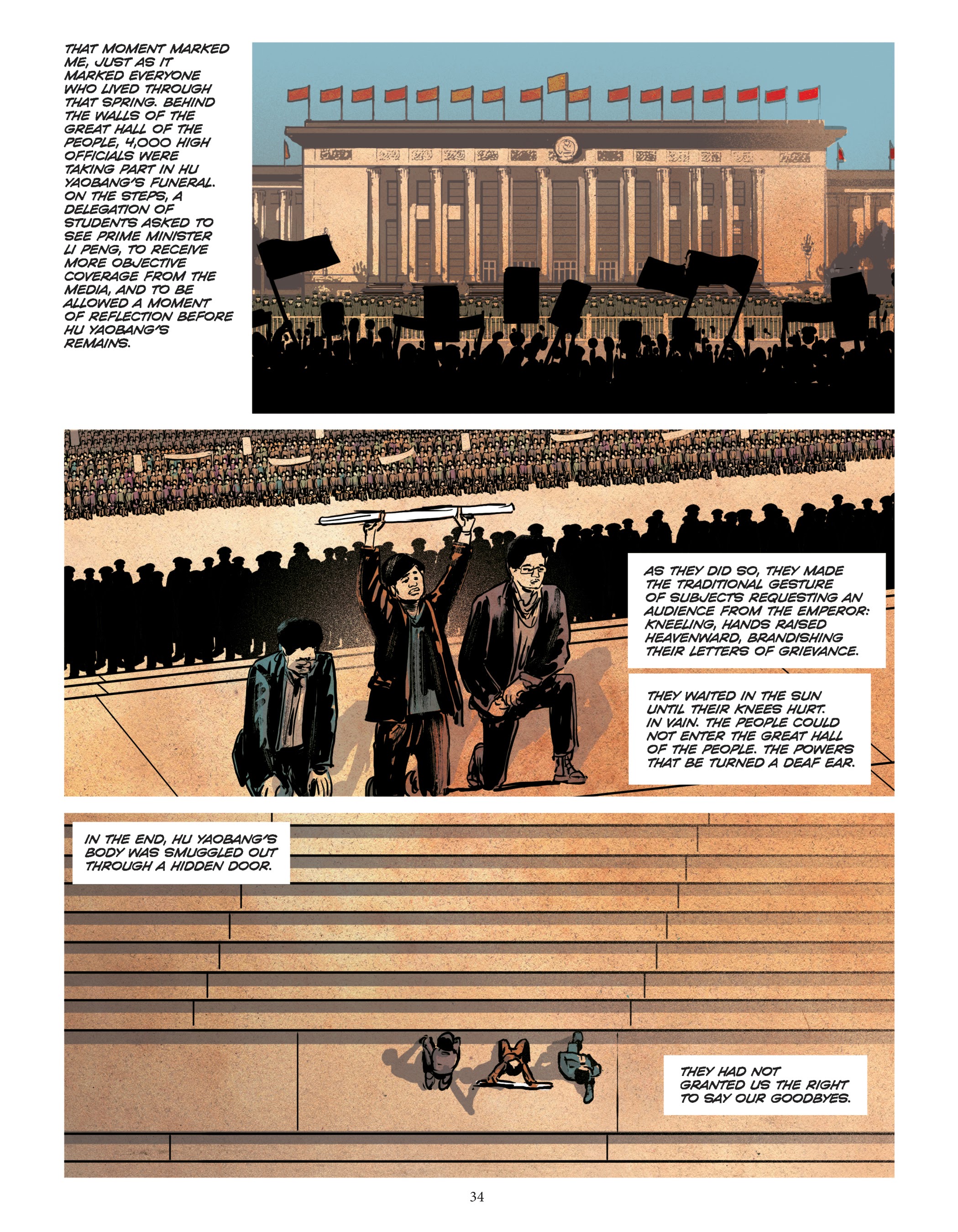 Read online Tiananmen 1989: Our Shattered Hopes comic -  Issue # TPB - 38