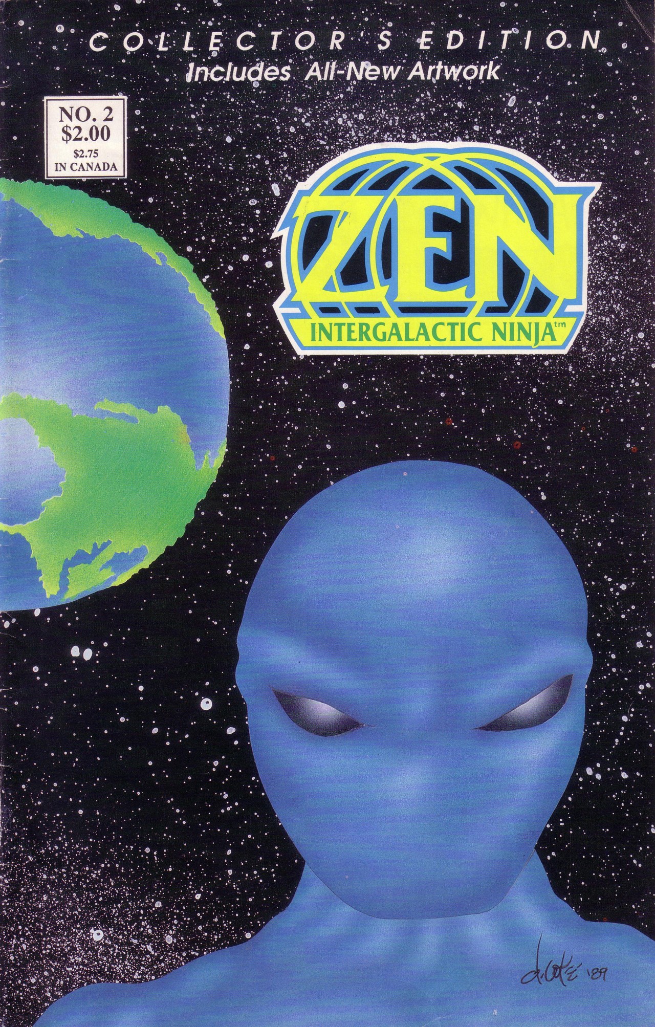 Read online Zen Intergalactic Ninja comic -  Issue #2 - 1