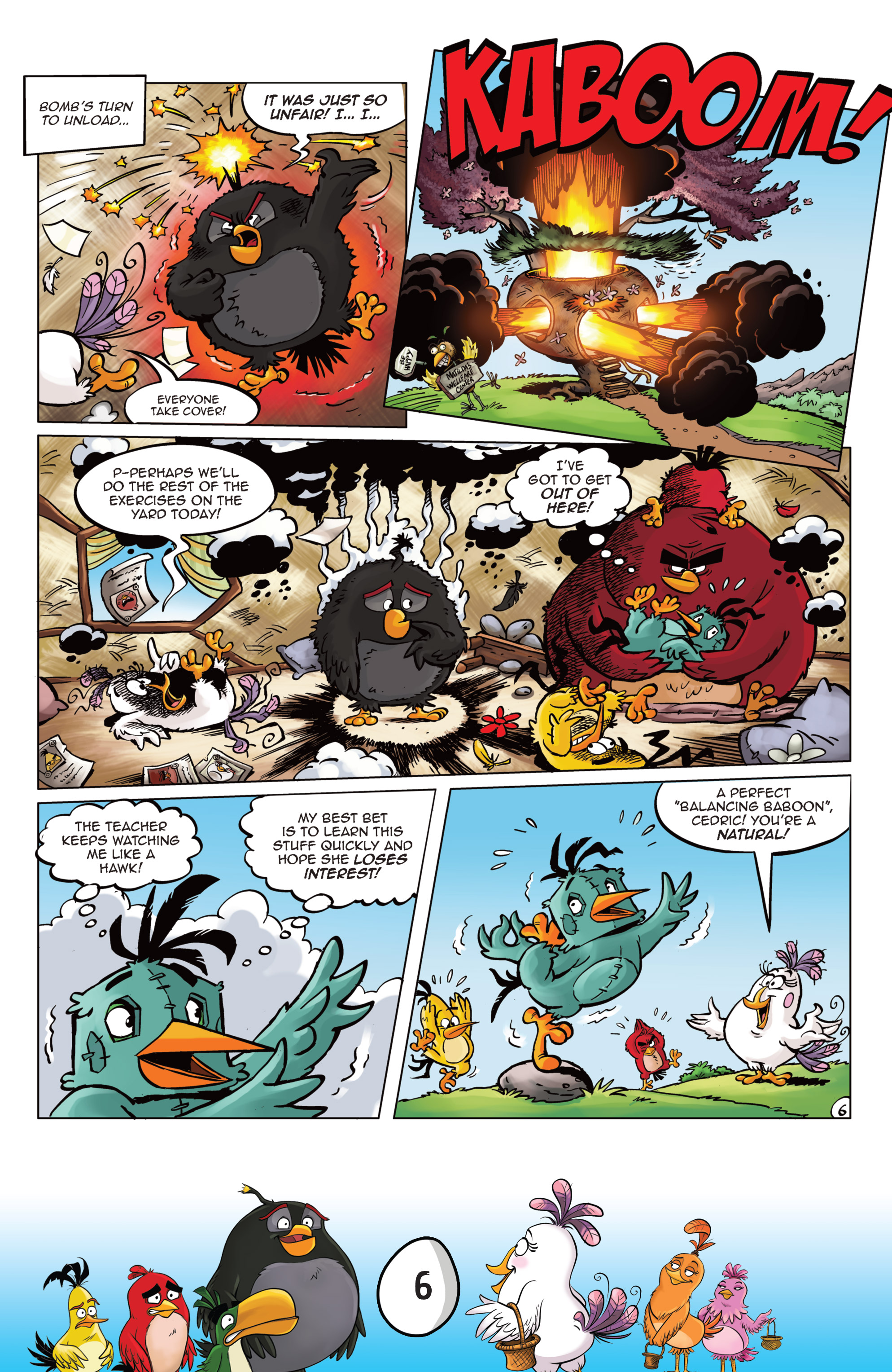 Read online Angry Birds: Flight School comic -  Issue #3 - 8