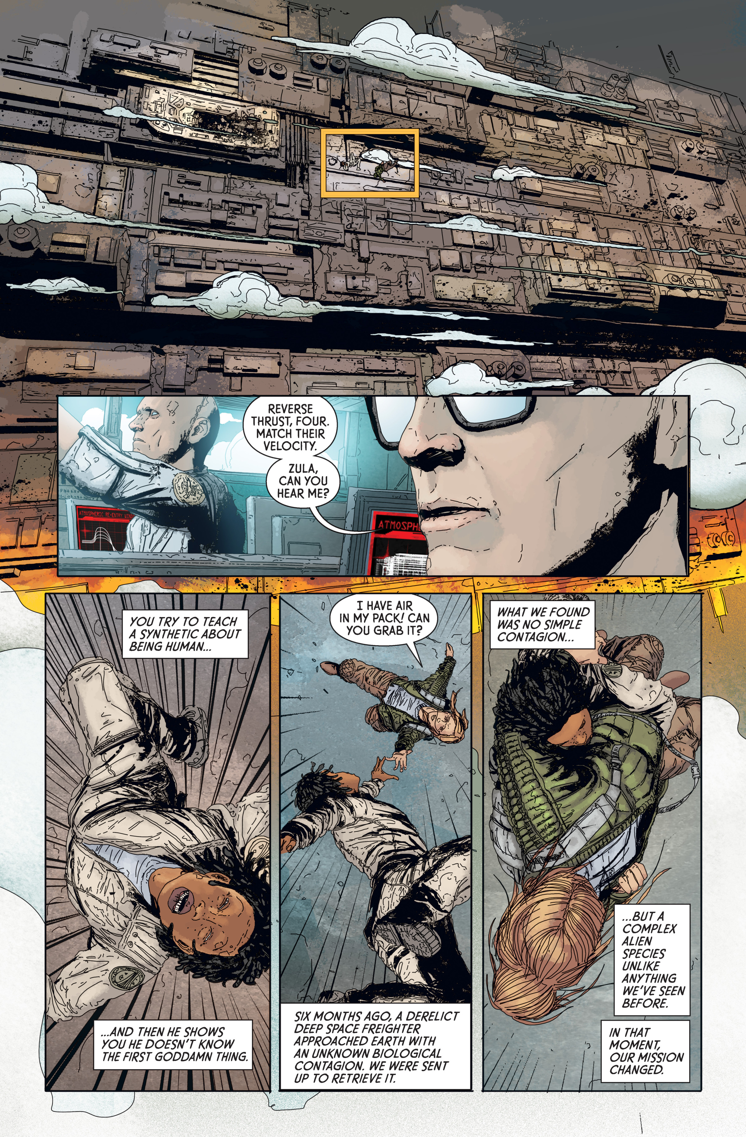 Read online Aliens: Defiance Library Edition comic -  Issue # TPB (Part 3) - 99