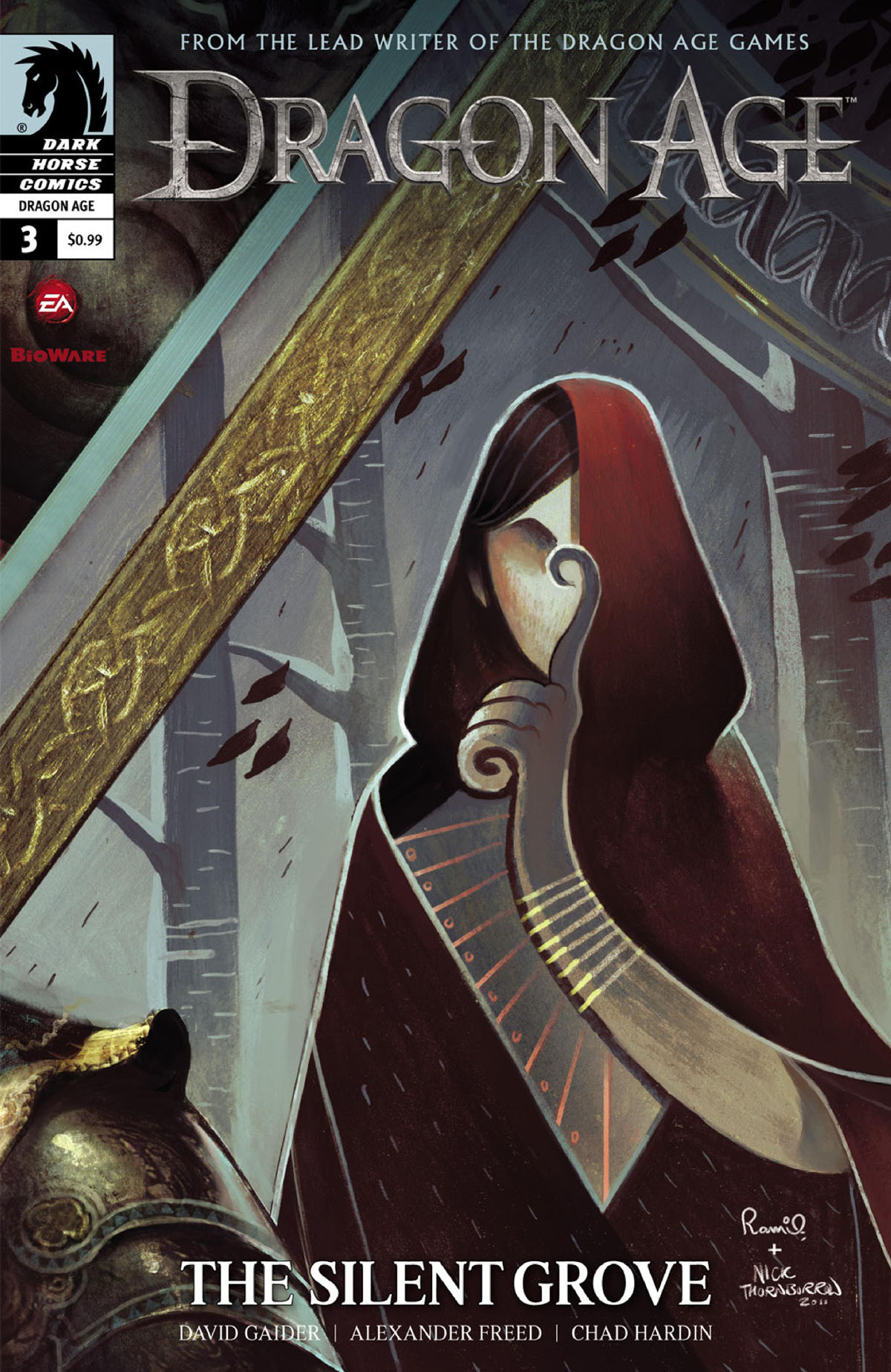 Read online Dragon Age: The Silent Grove comic -  Issue #3 - 1
