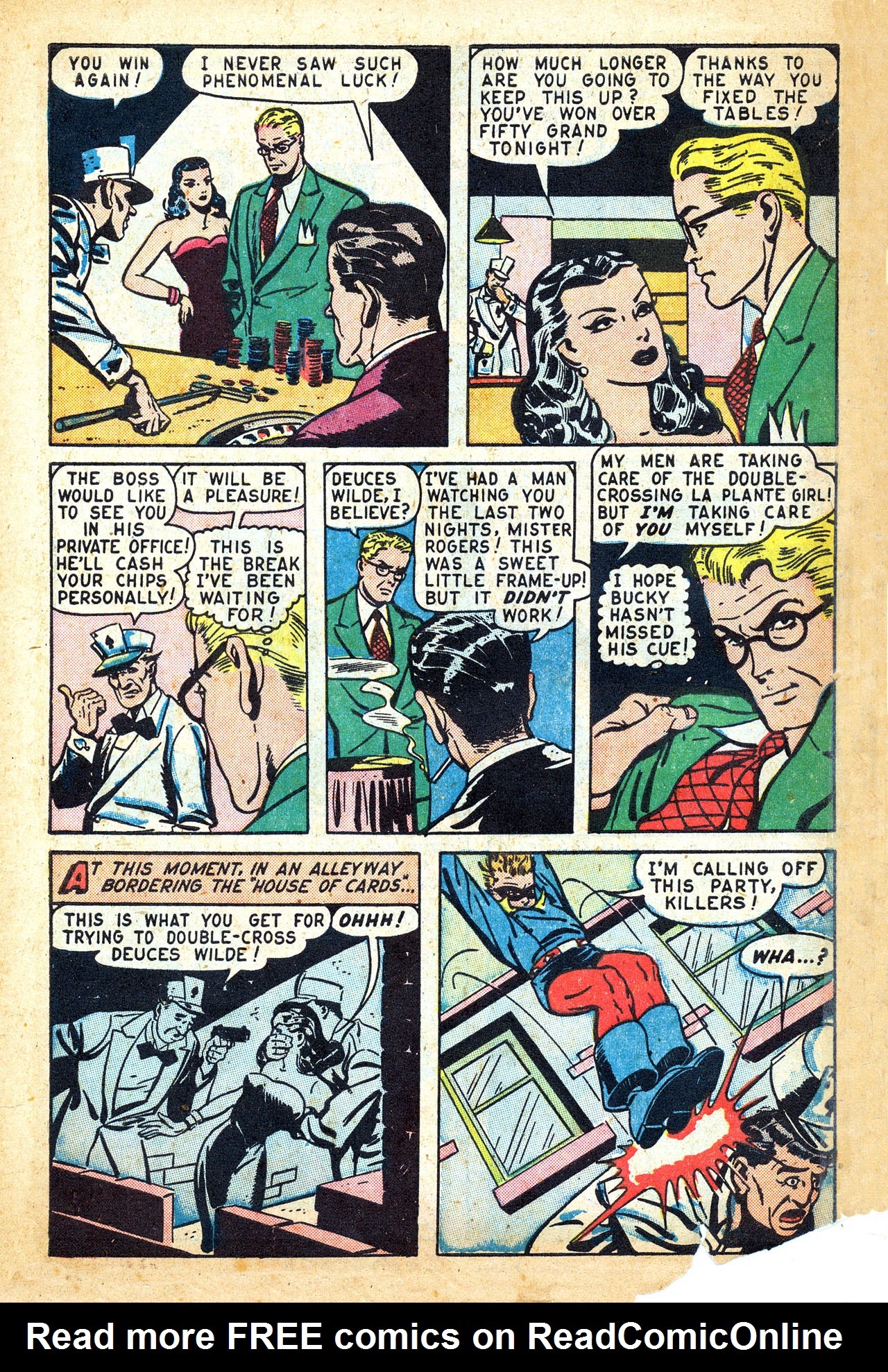 Read online Marvel Mystery Comics comic -  Issue #83 - 48