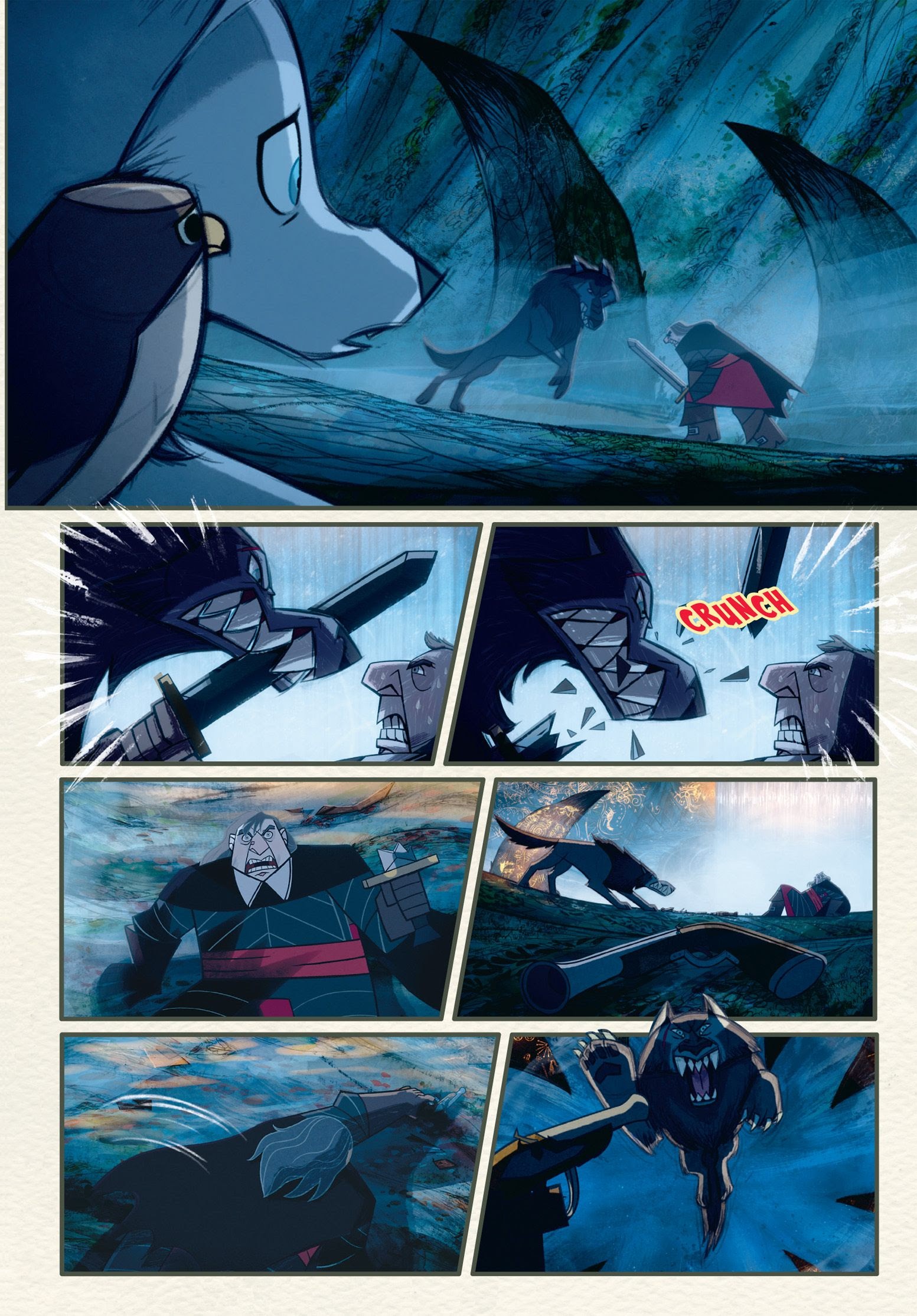 Read online Wolfwalkers: The Graphic Novel comic -  Issue # TPB (Part 3) - 54