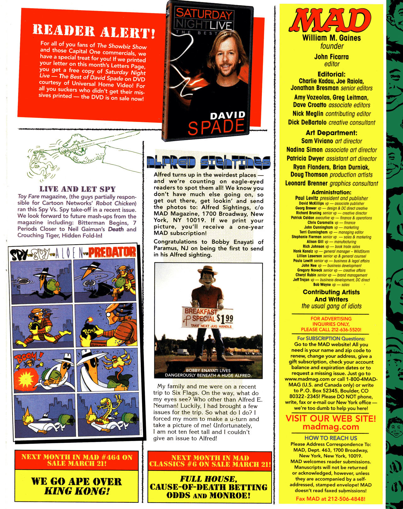 Read online MAD comic -  Issue #463 - 6