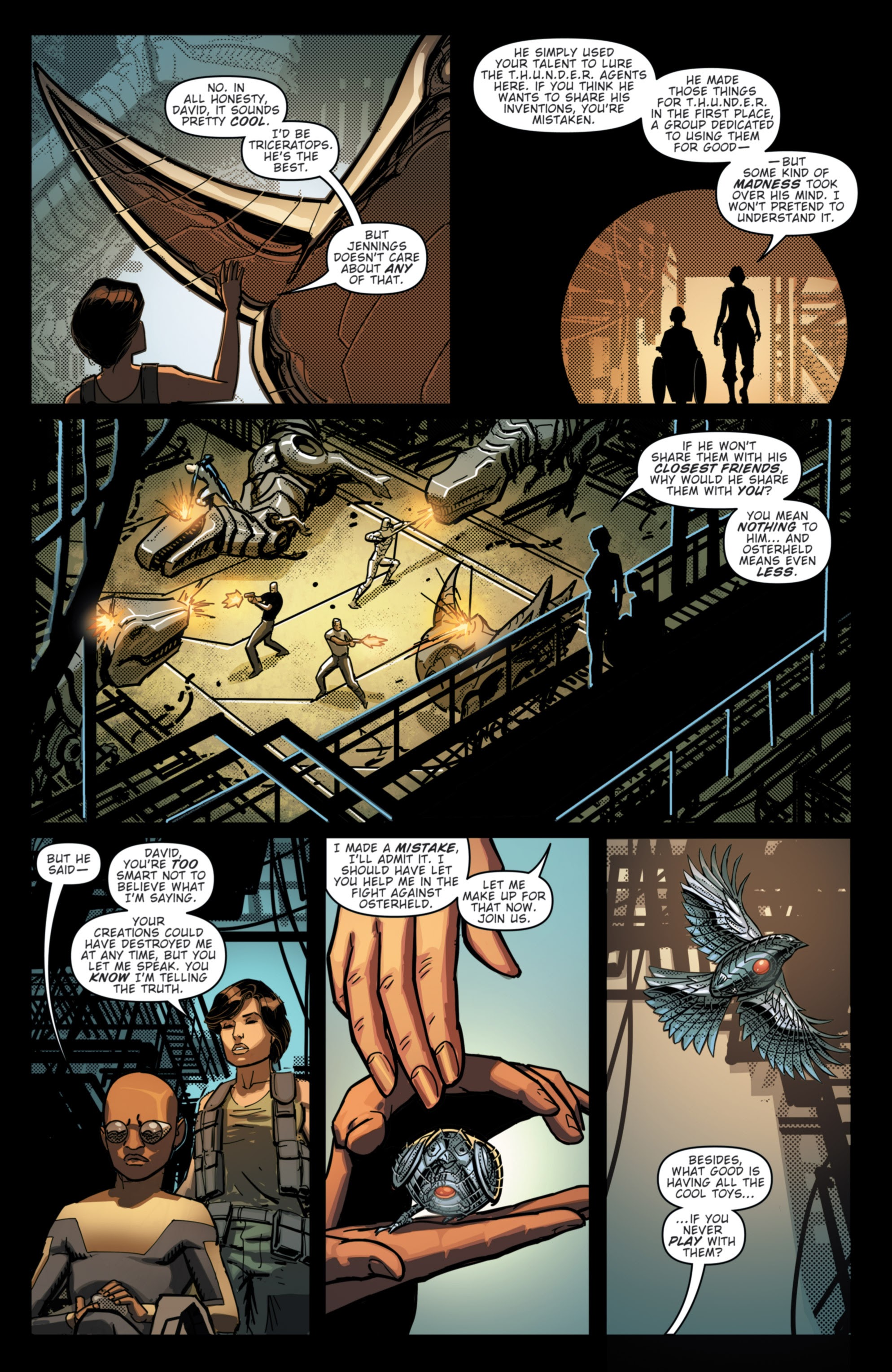 Read online T.H.U.N.D.E.R. Agents (2013) comic -  Issue #7 - 12